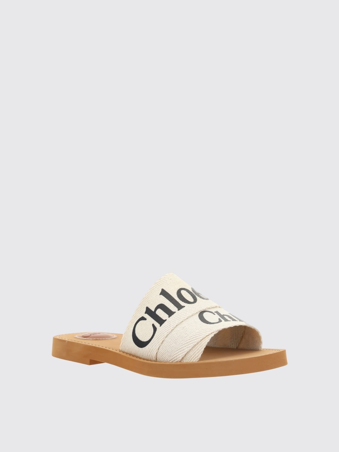 Chloé sliders in fabric and rubber - 2