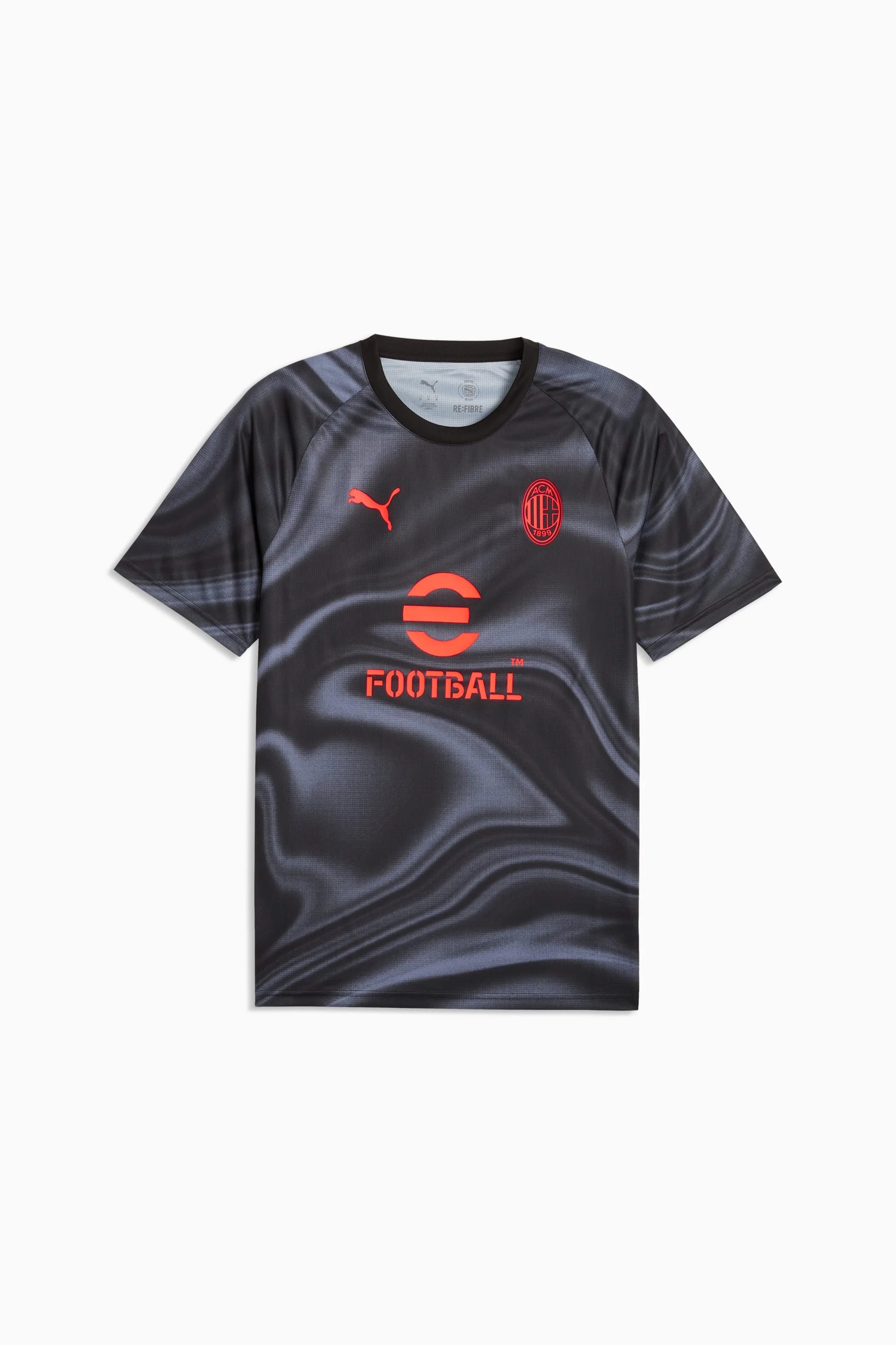 AC Milan Men's Soccer Warmup Jersey - 1