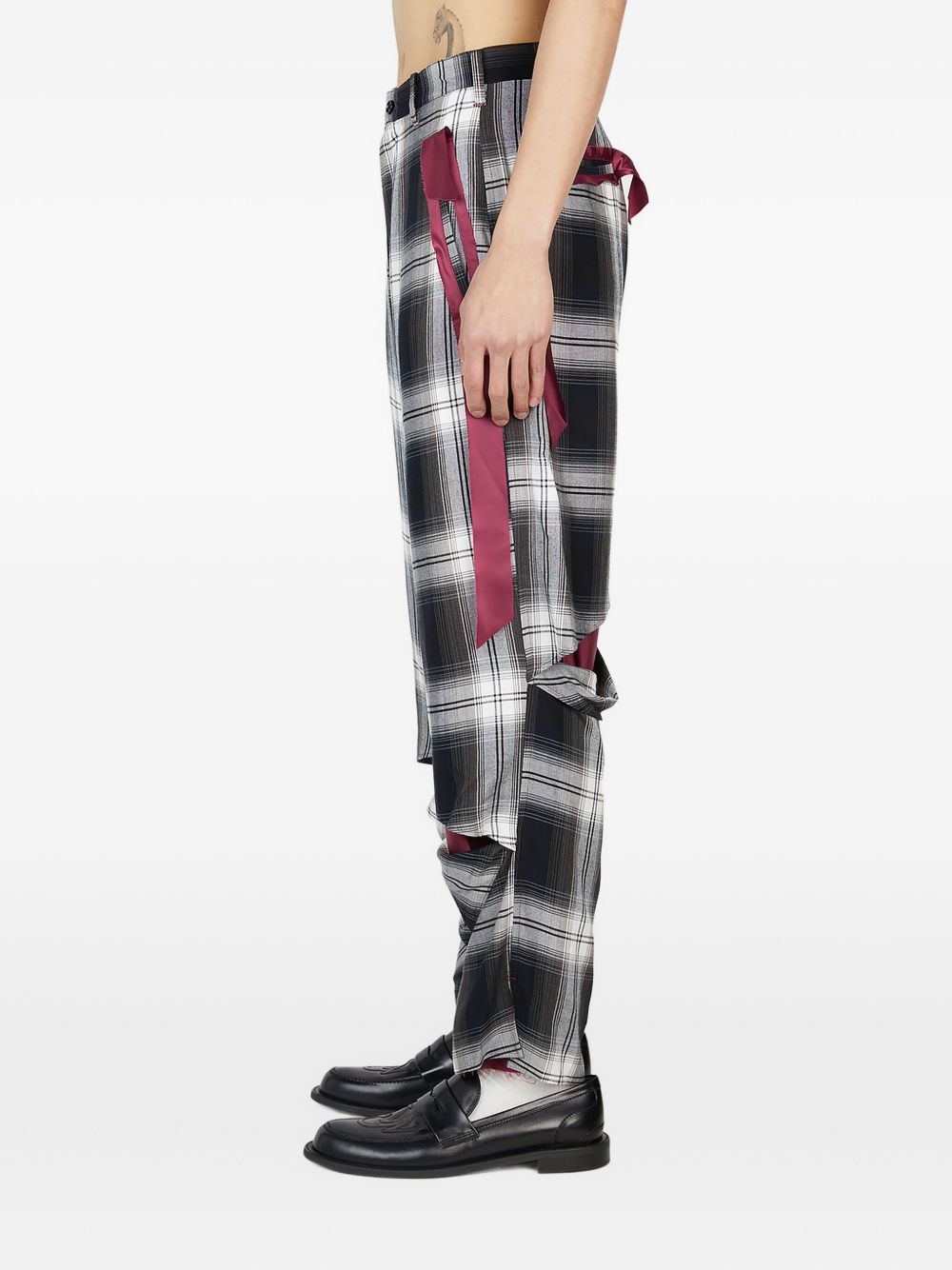checked trousers - 3