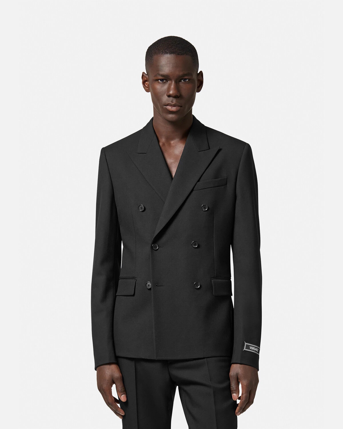 Wool Double-Breasted Blazer - 3
