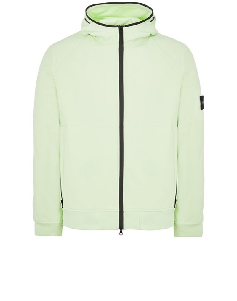 40927 LIGHT SOFT SHELL-R_e.dye® TECHNOLOGY IN RECYCLED POLYESTER LIGHT GREEN 1
