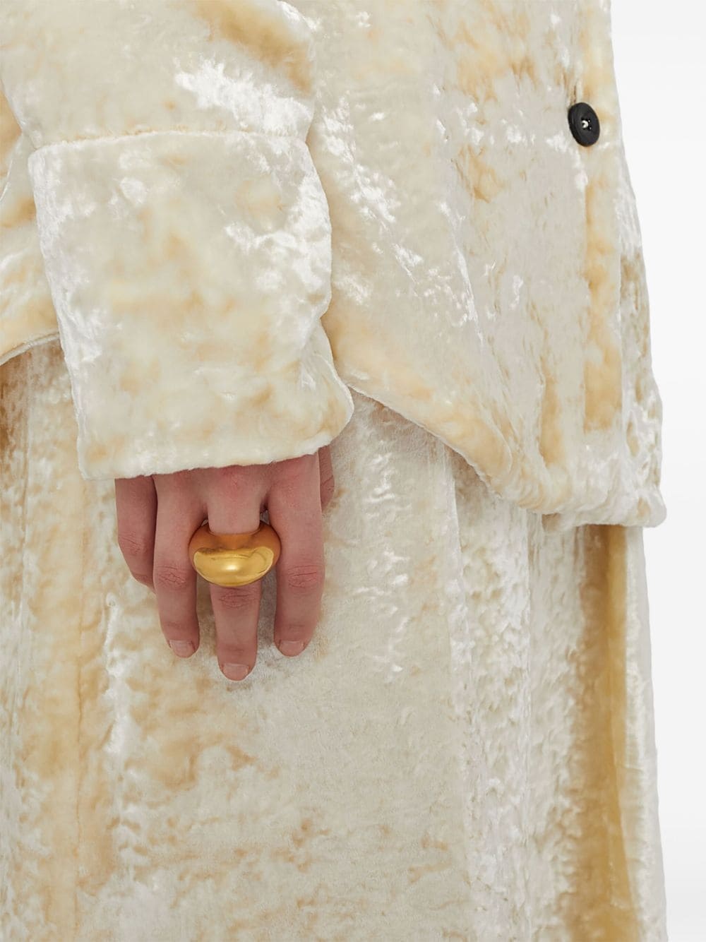 polished oval-body ring - 3