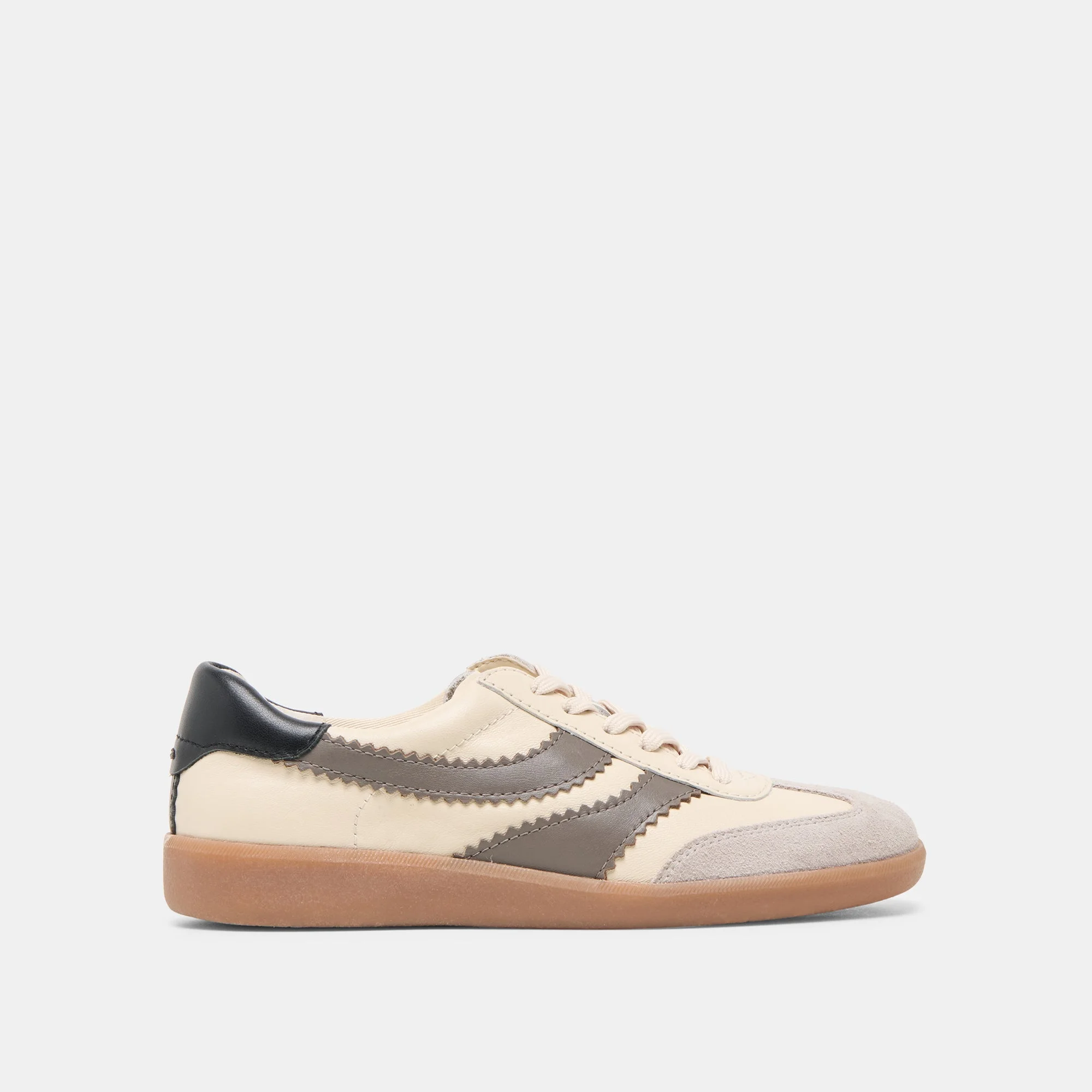MERIT SNEAKERS WHITE GREY LEATHER - 1
