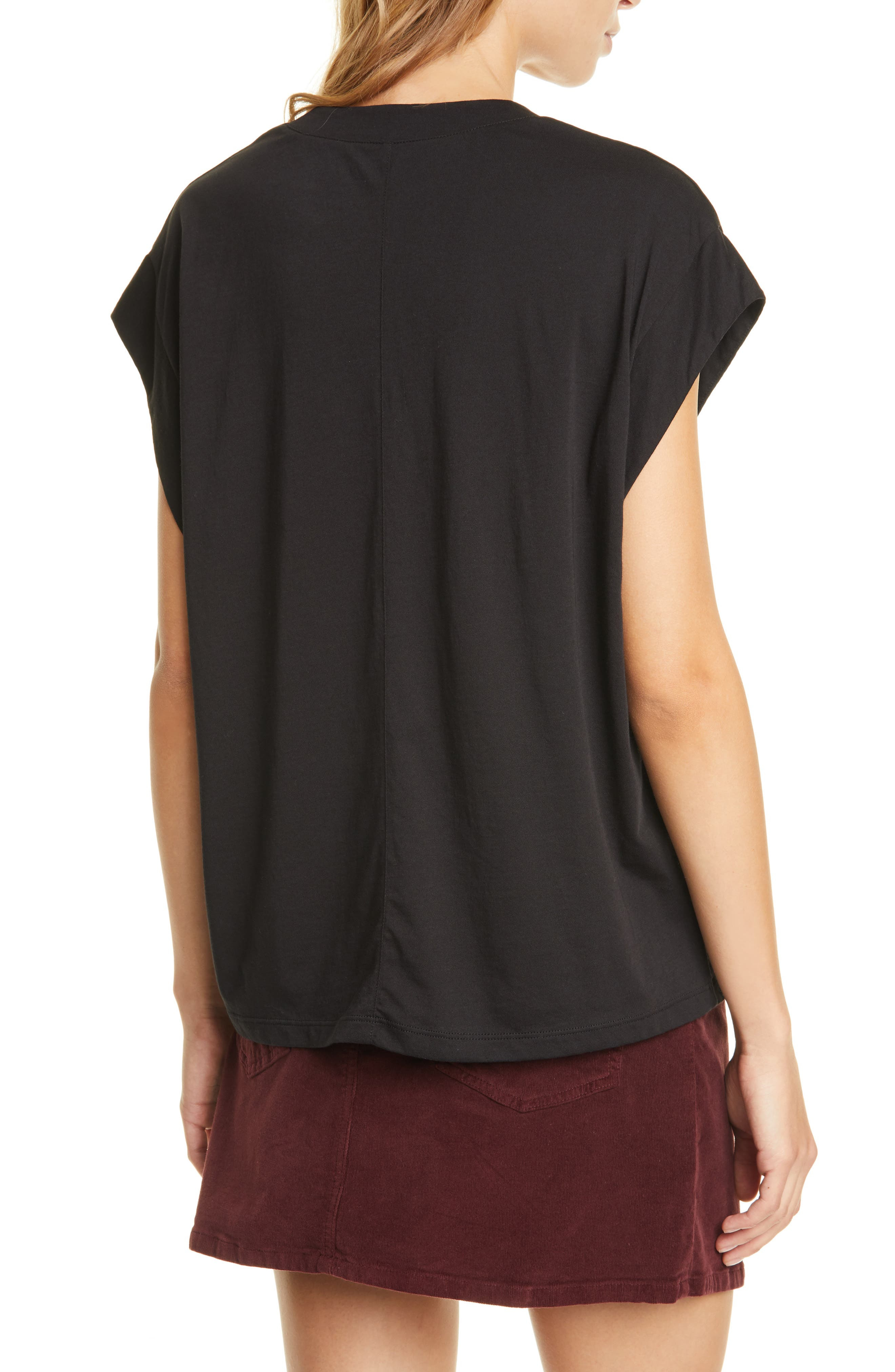 Le Mid Rise V-Neck T-Shirt - 2