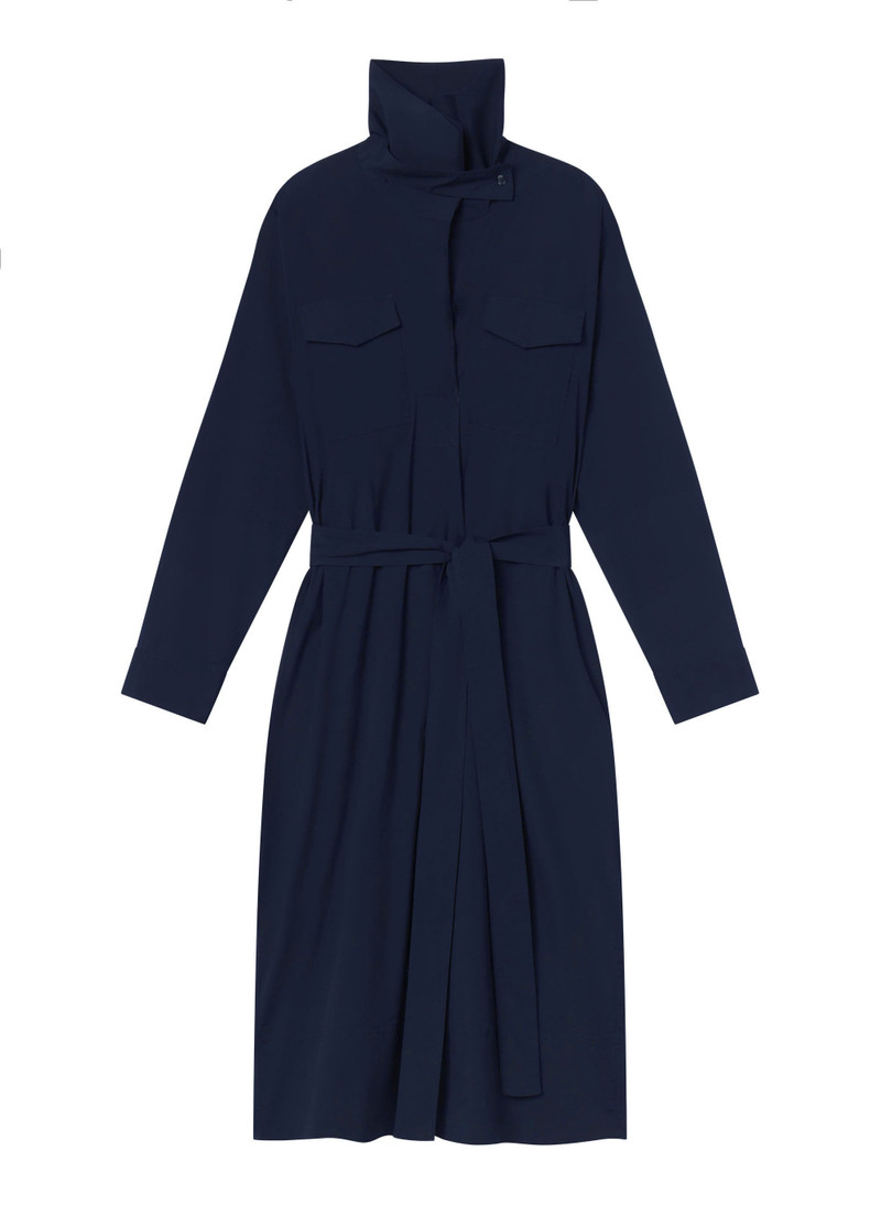 Wells Stretch Cotton Midi Dress 1