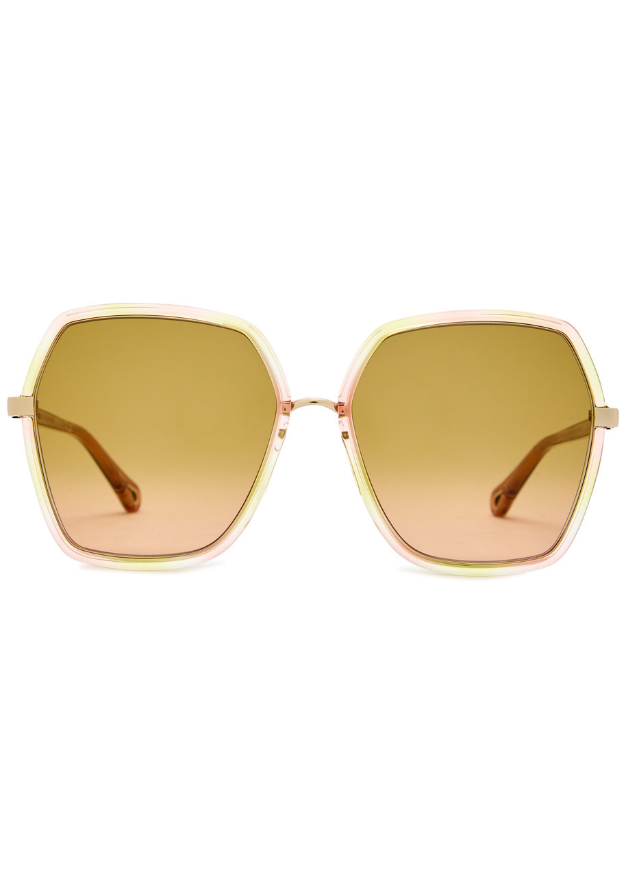 Chloe Oversized Square-frame Sunglasses - 2