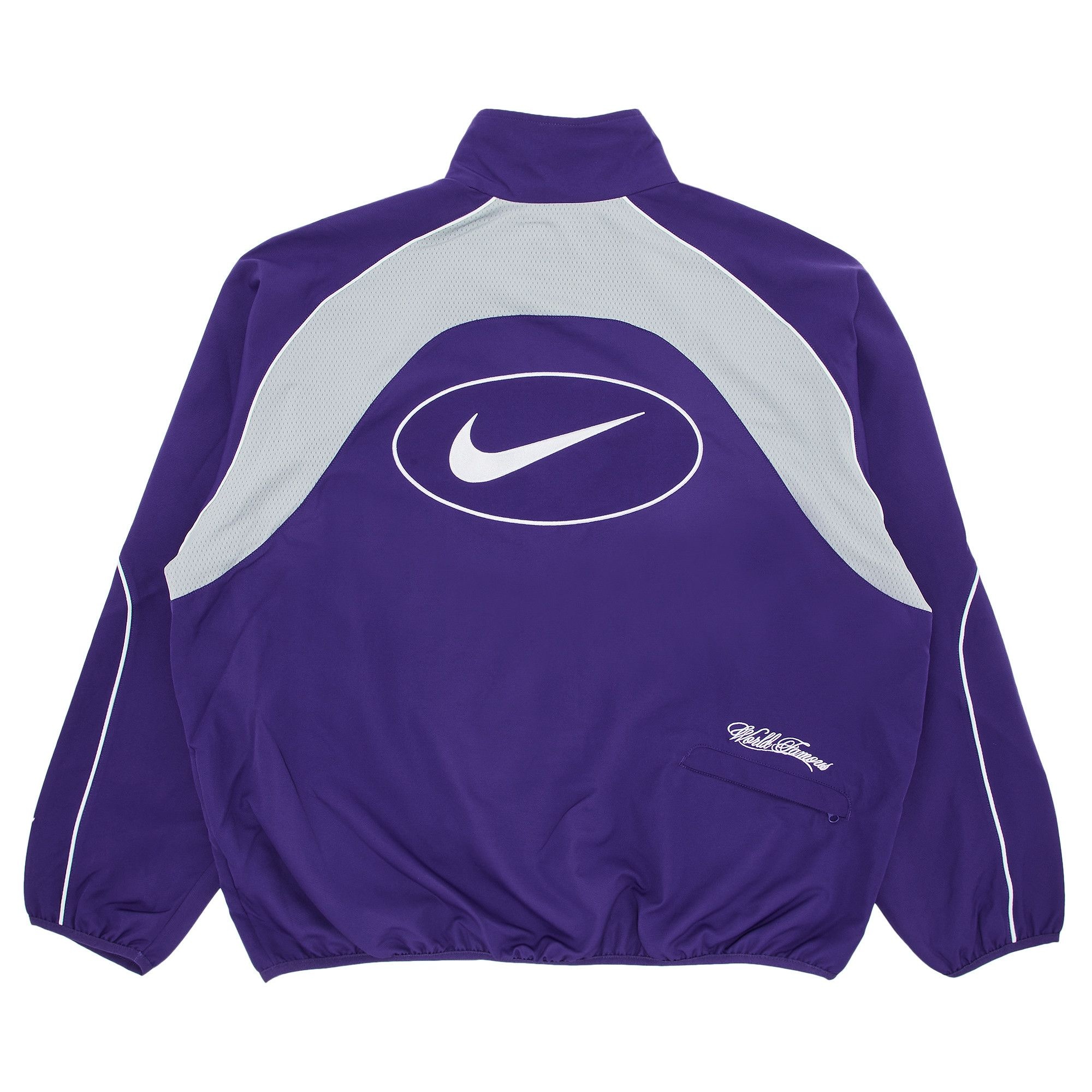 Supreme x Nike Track Jacket 'Purple' - 2