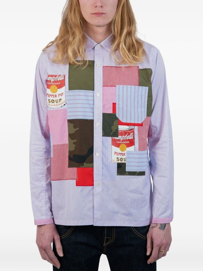 Andy Warhol patchwork shirt 1