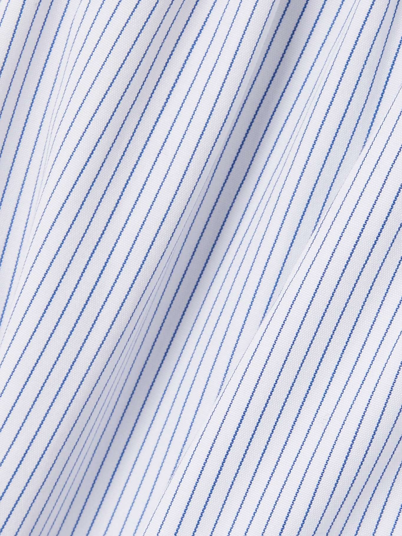 Striped cotton-poplin shorts - 5