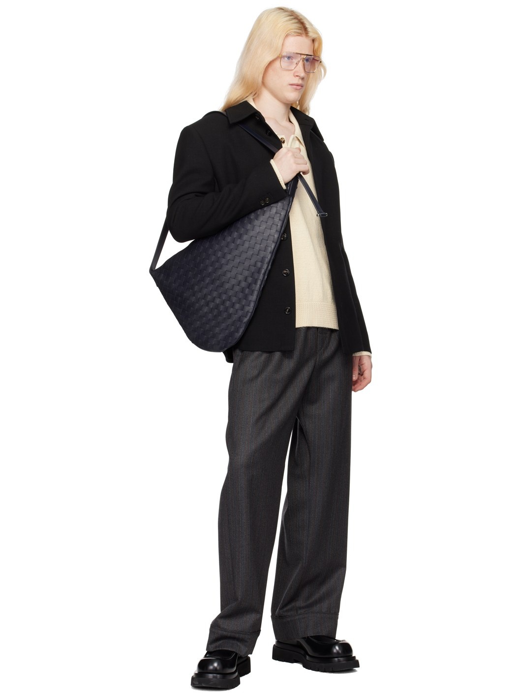 Black Virgule Bag - 4