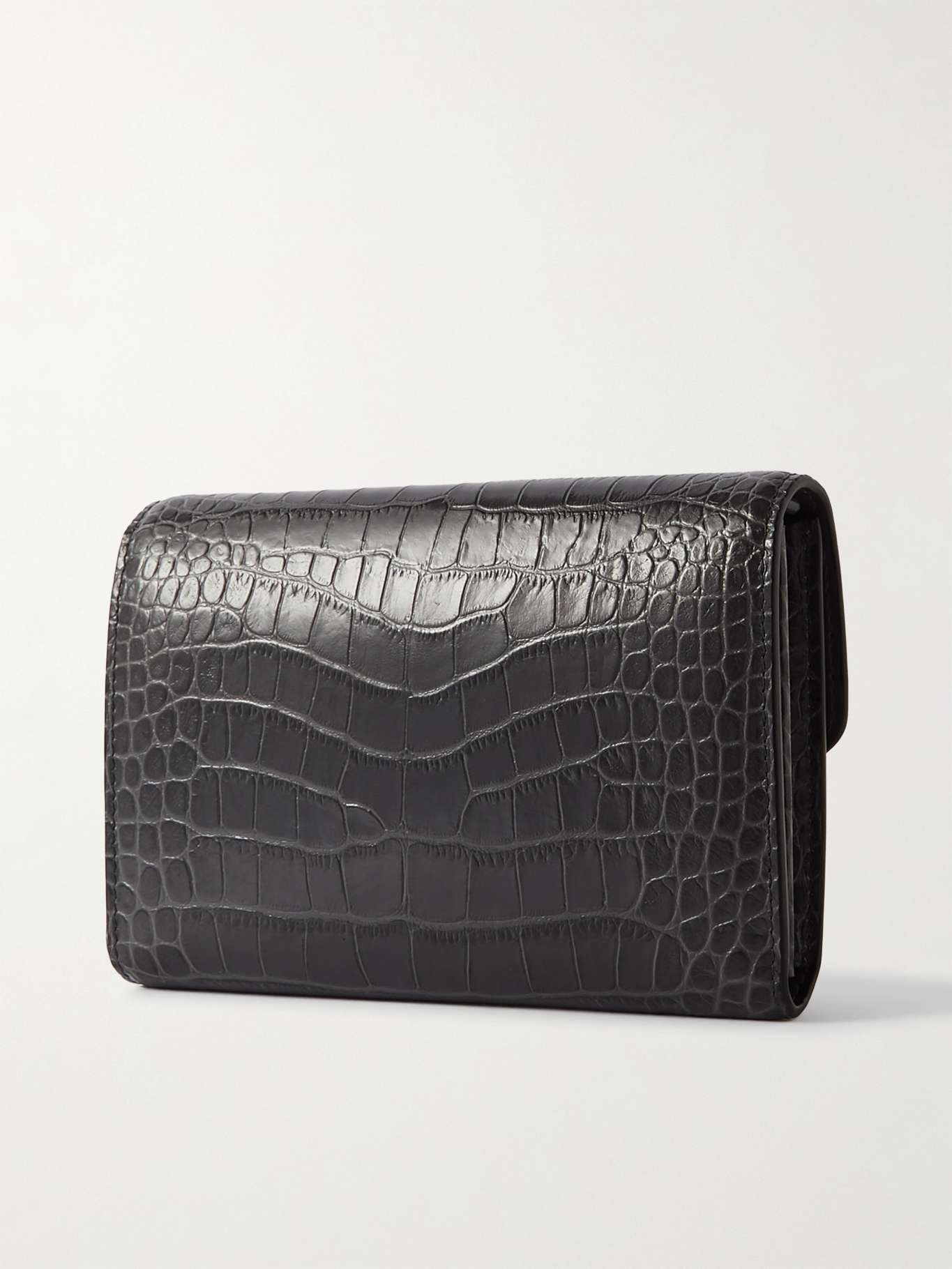 Whitney mini croc-effect leather shoulder bag - 3