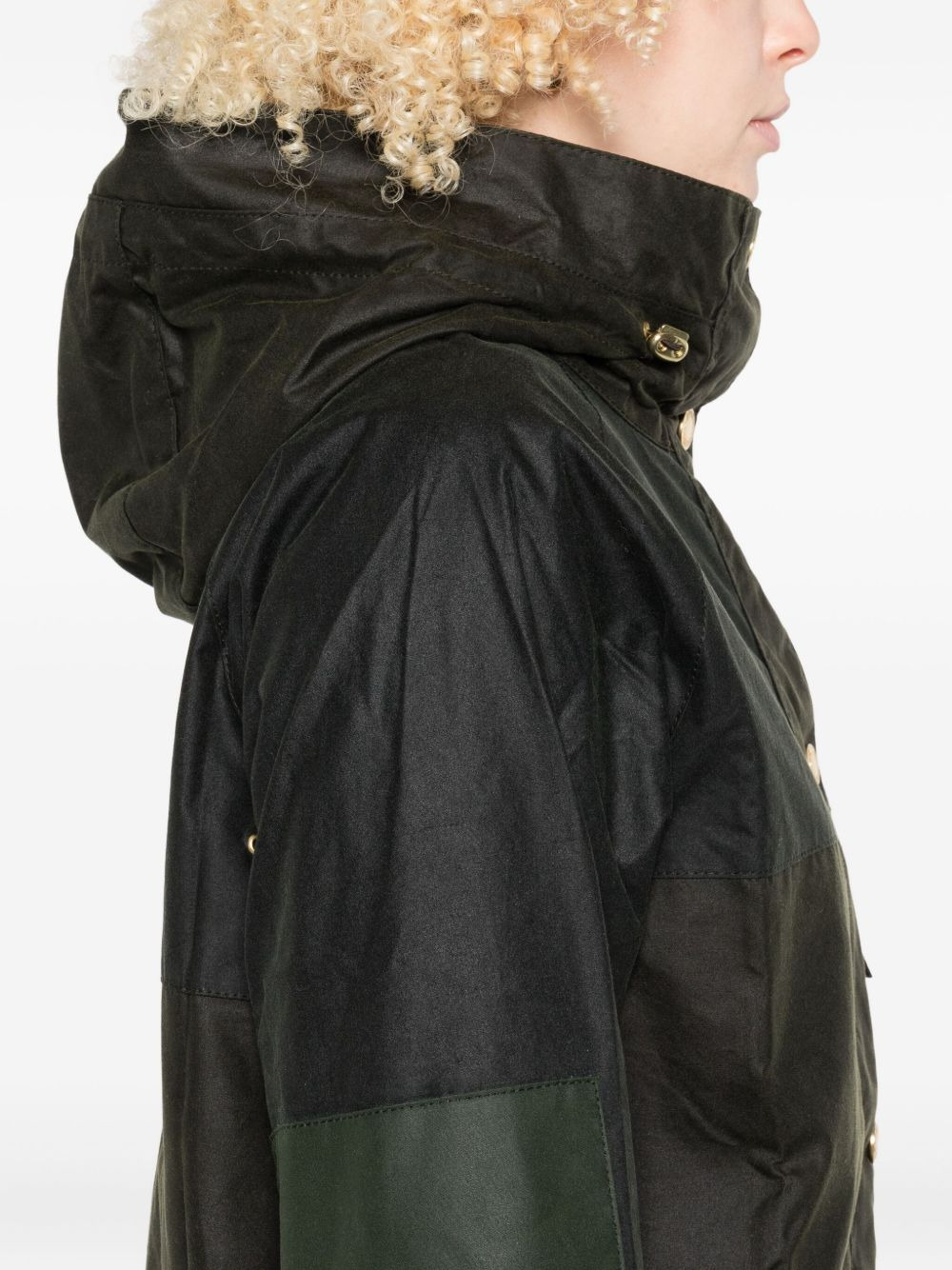 hooded cotton jacket - 5