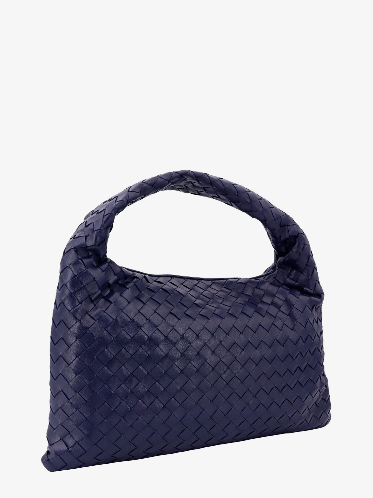 Bottega Veneta Woman Hop Piccola Woman Blue Shoulder Bags - 3