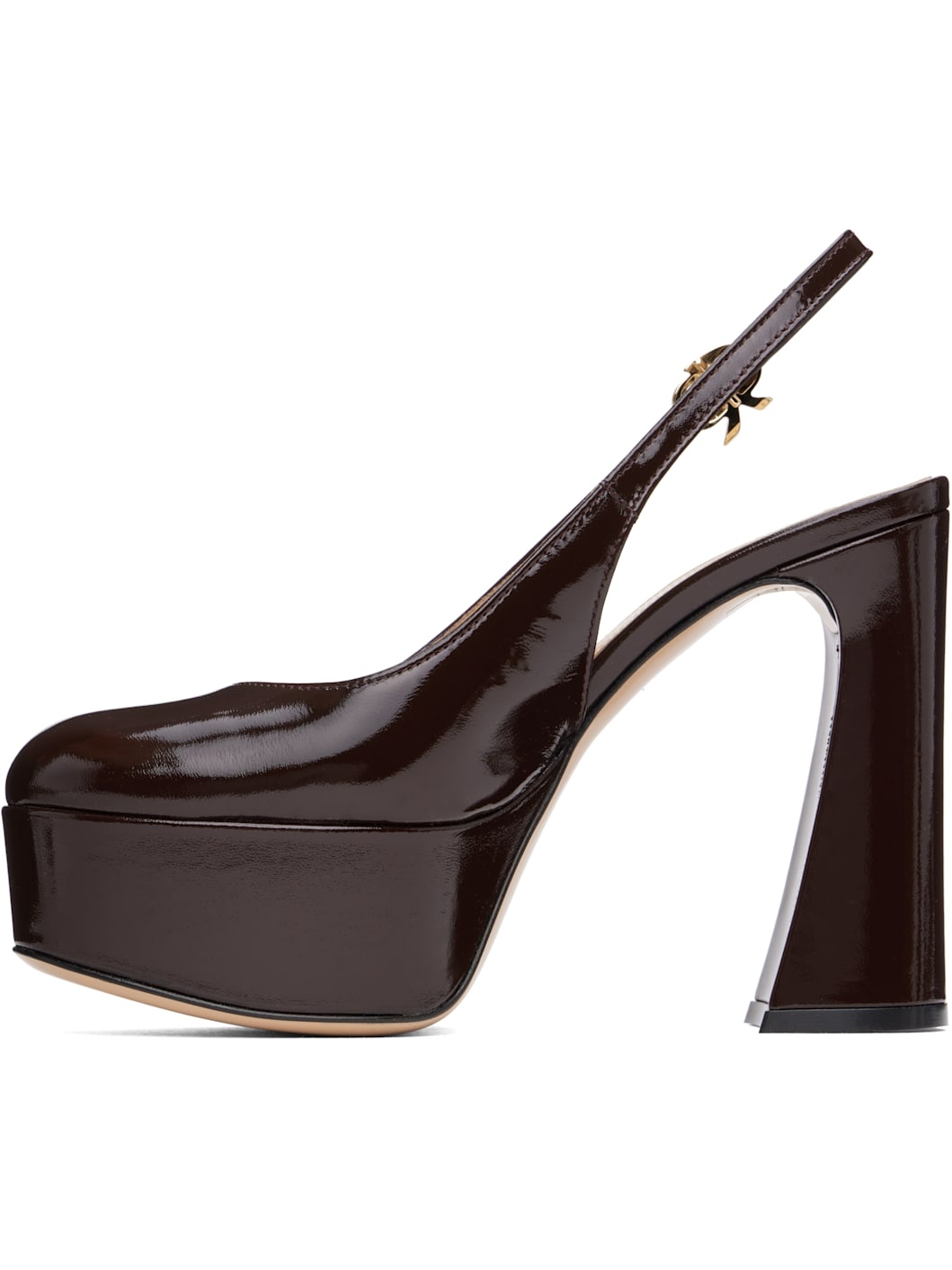 Burgundy Bessie Heels - 3