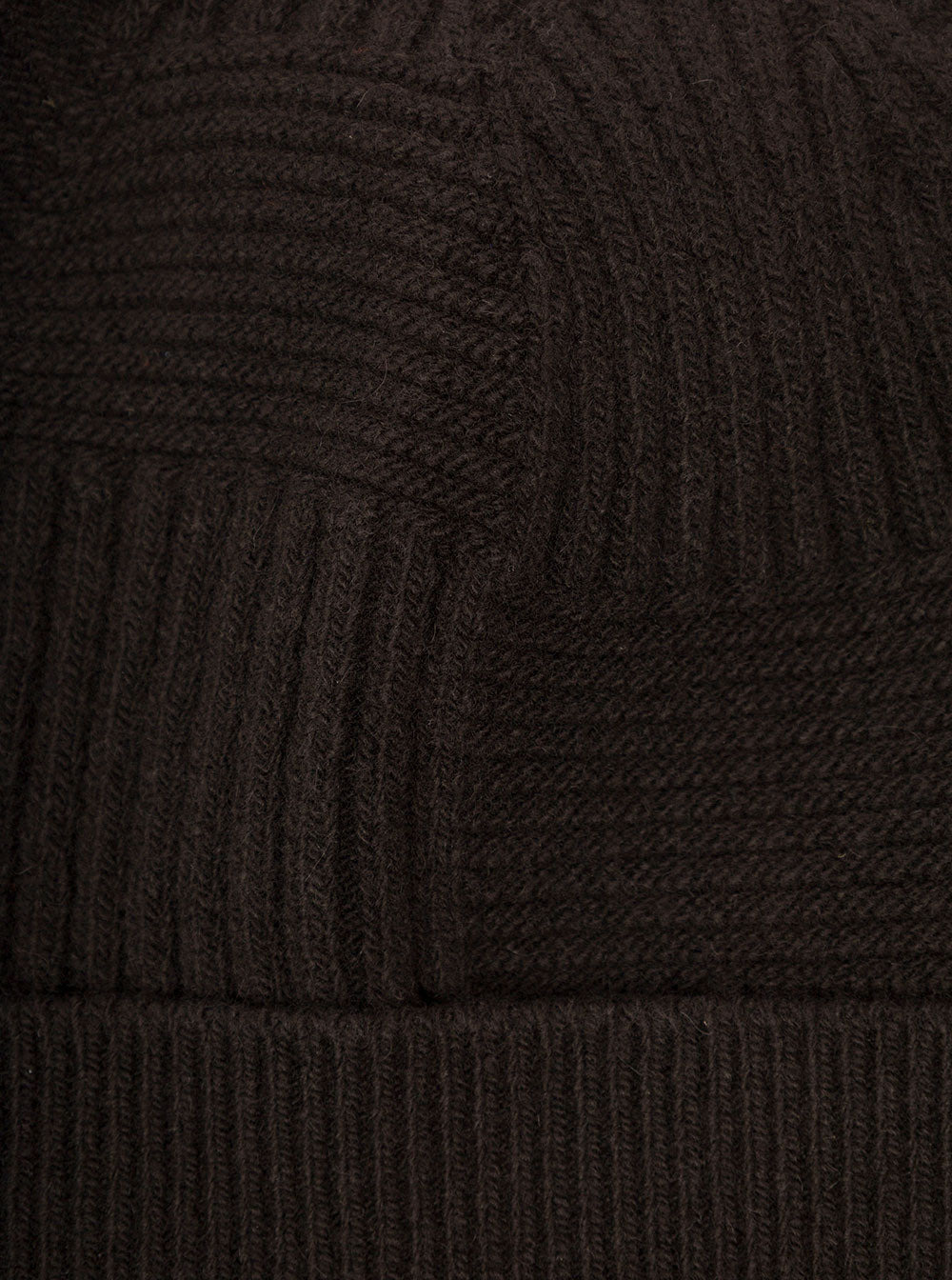 Bottega Veneta Men Bottega Veneta Brown Woven Wool Hat Man - 3