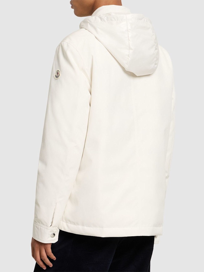 Buffaure tech & cotton down jacket - 3