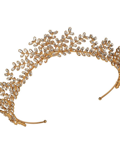 Jennifer Behr Mignonette crystal-embellished tiara outlook