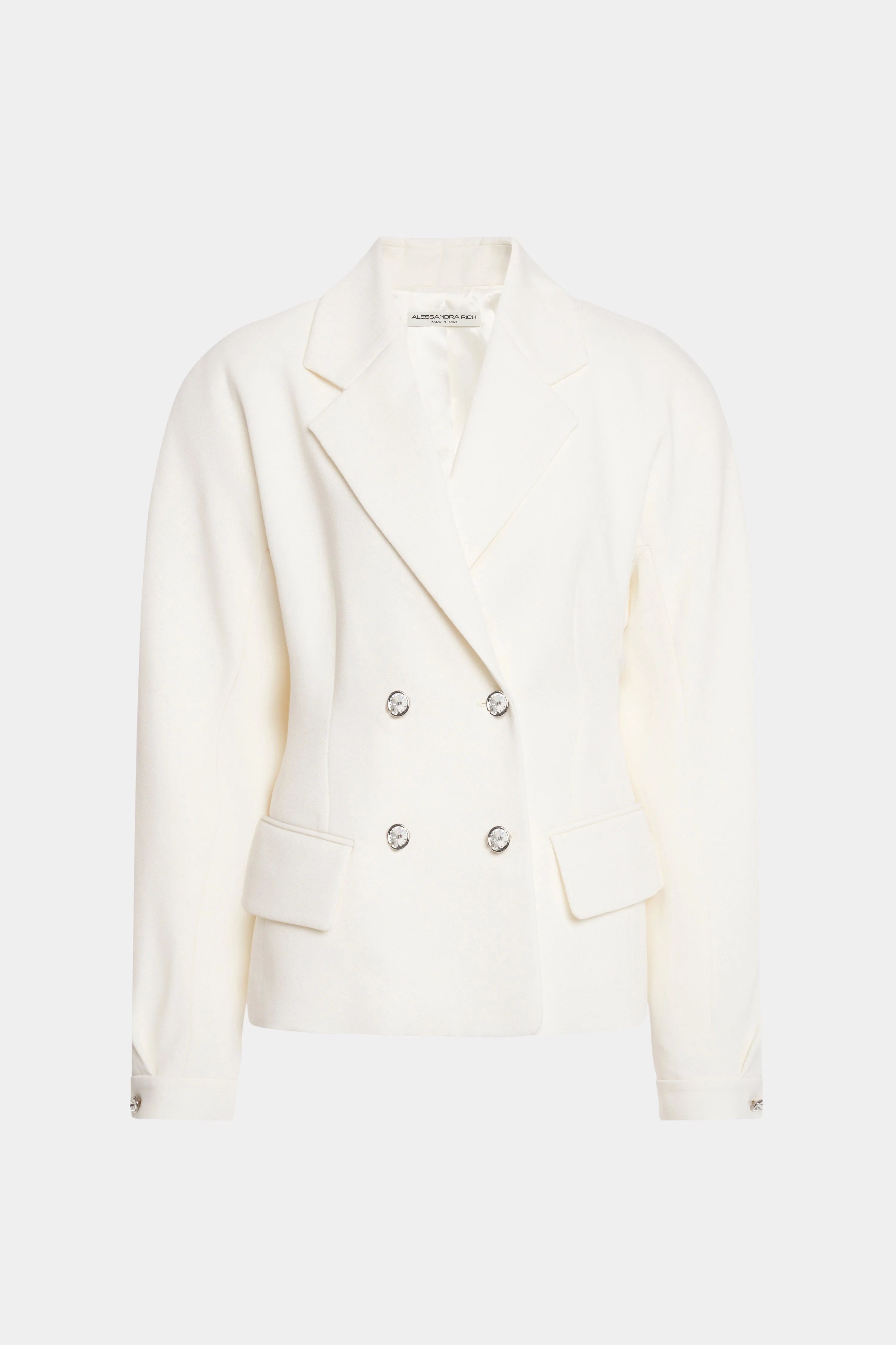 WOOL CREPE JACKET - 1