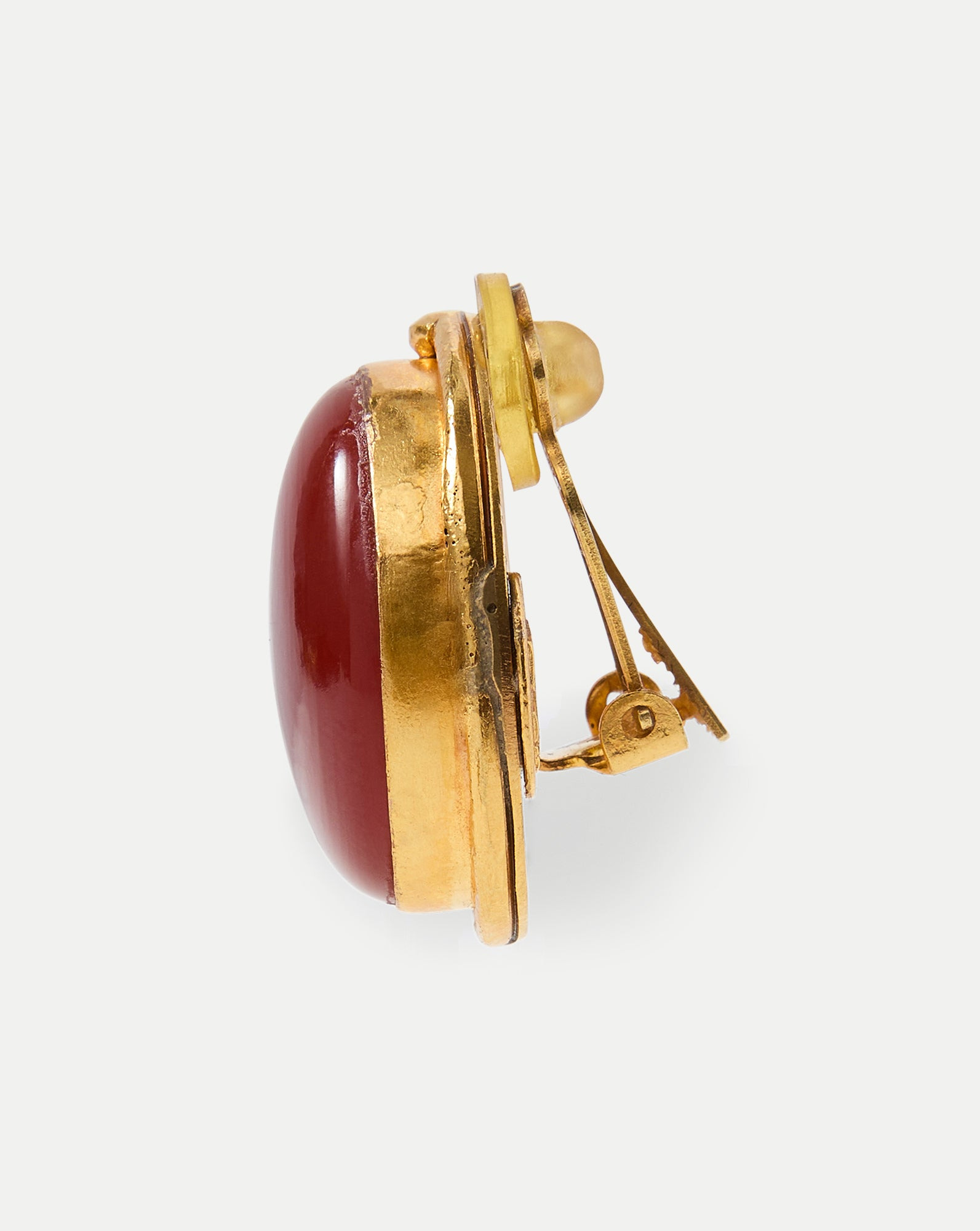 MACAROON CARNELIAN EARRING - 3
