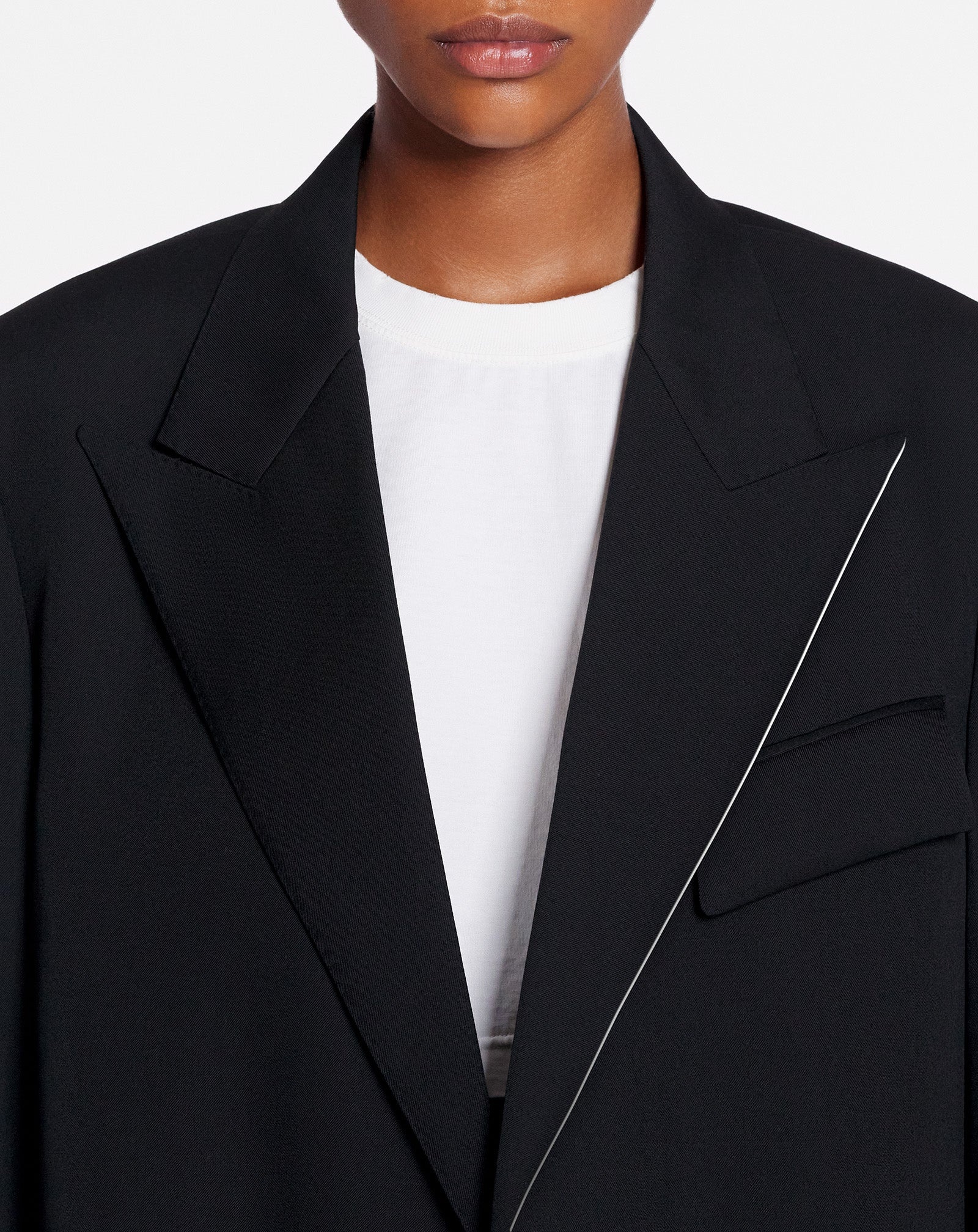LANVIN X FUTURE UNISEX DOUBLE-BREASTED JACKET - 10
