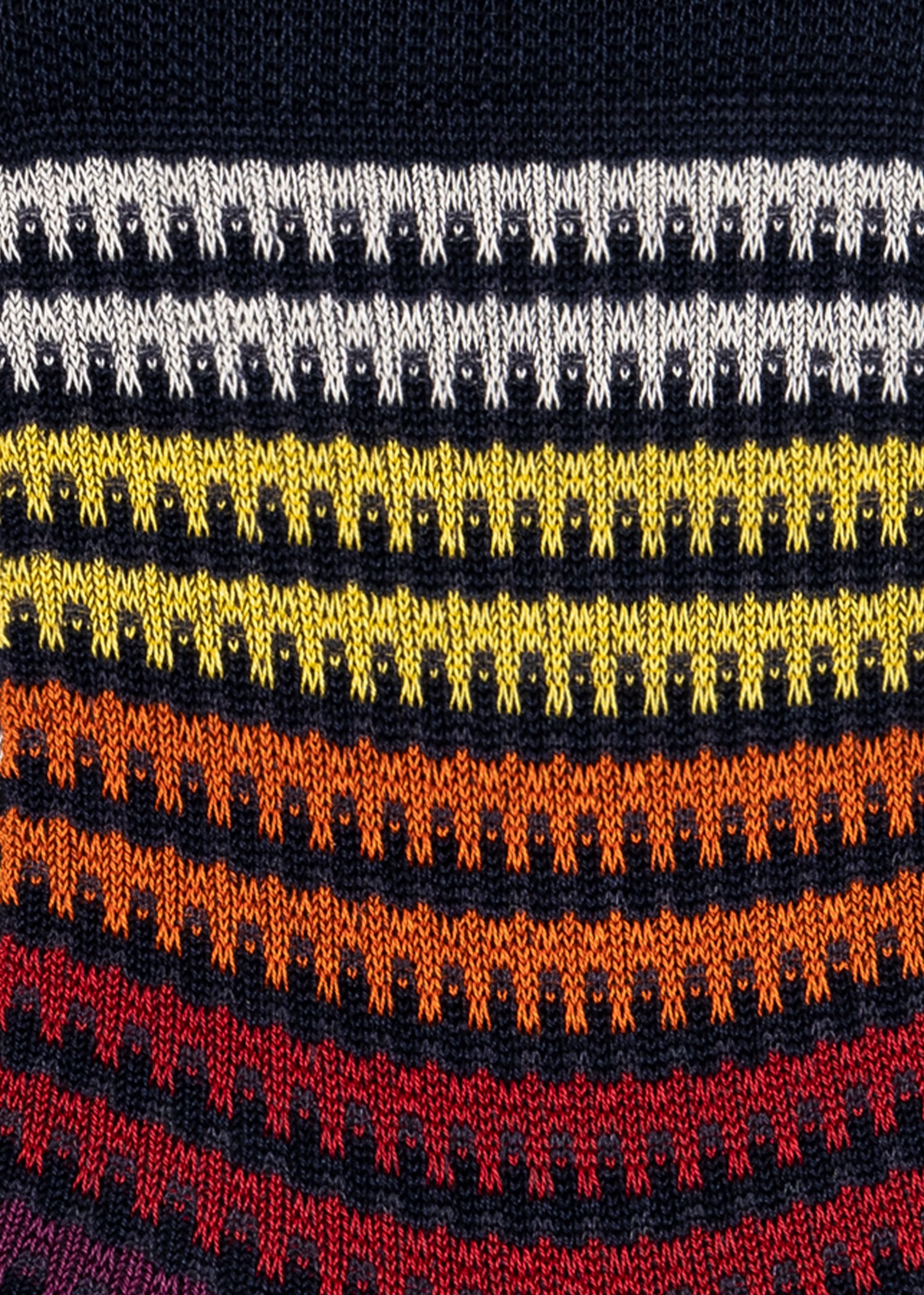 Crochet Stripe Socks - 3