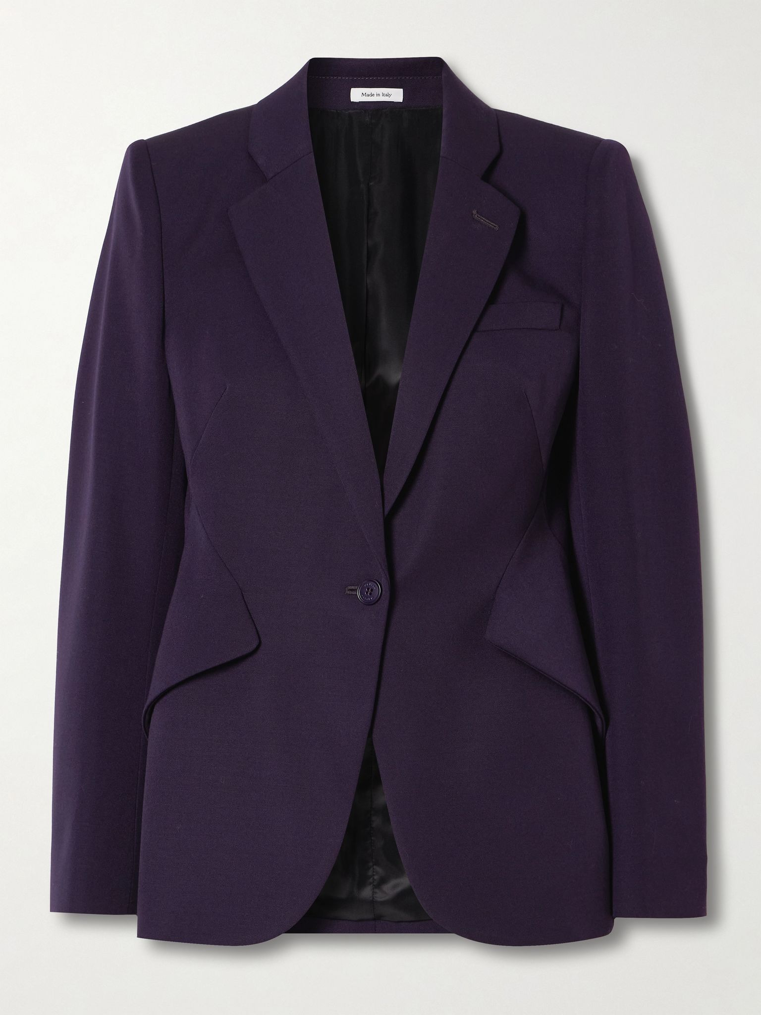 Wool blazer Purple - 1