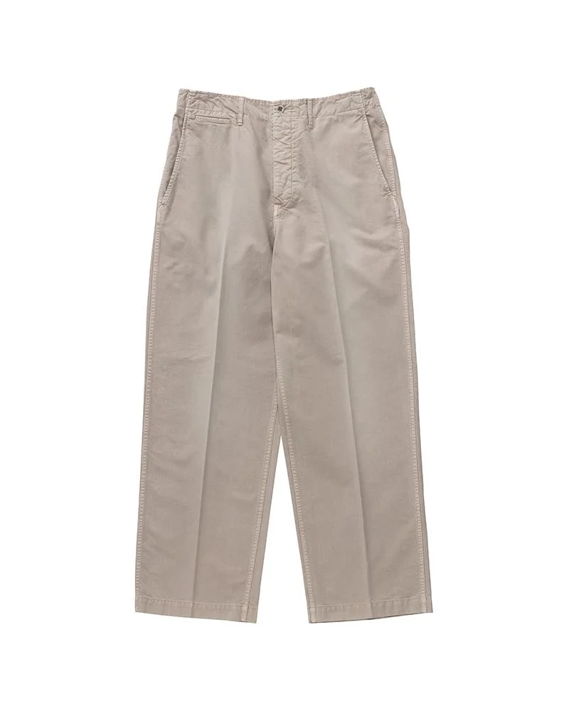 BROADER CHINO DMGD GREY - 1