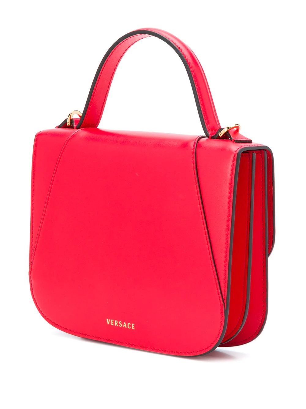 Virtus rose appliqué shoulder bag - 3