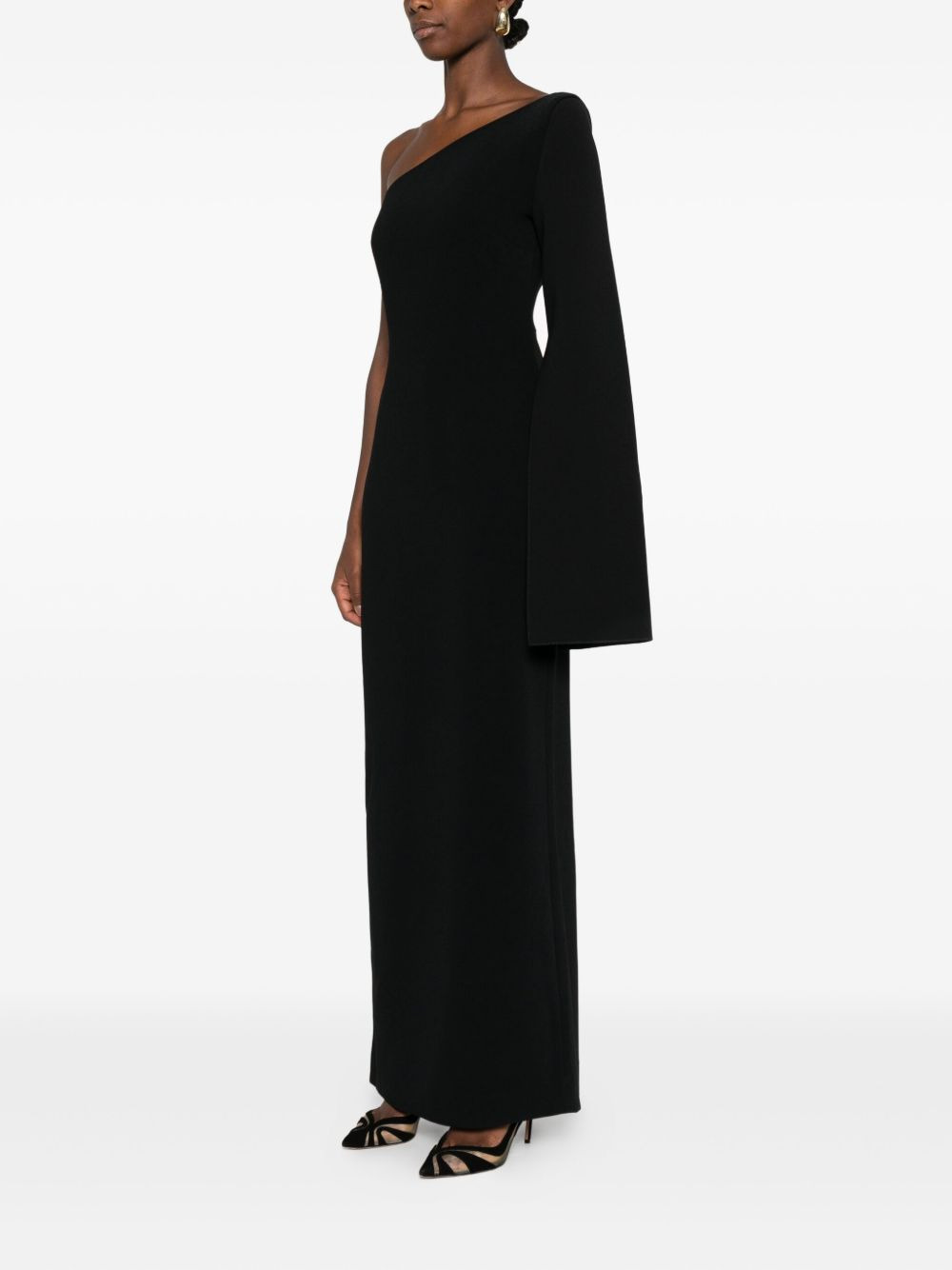 Alina one-shoulder maxi dress - 3