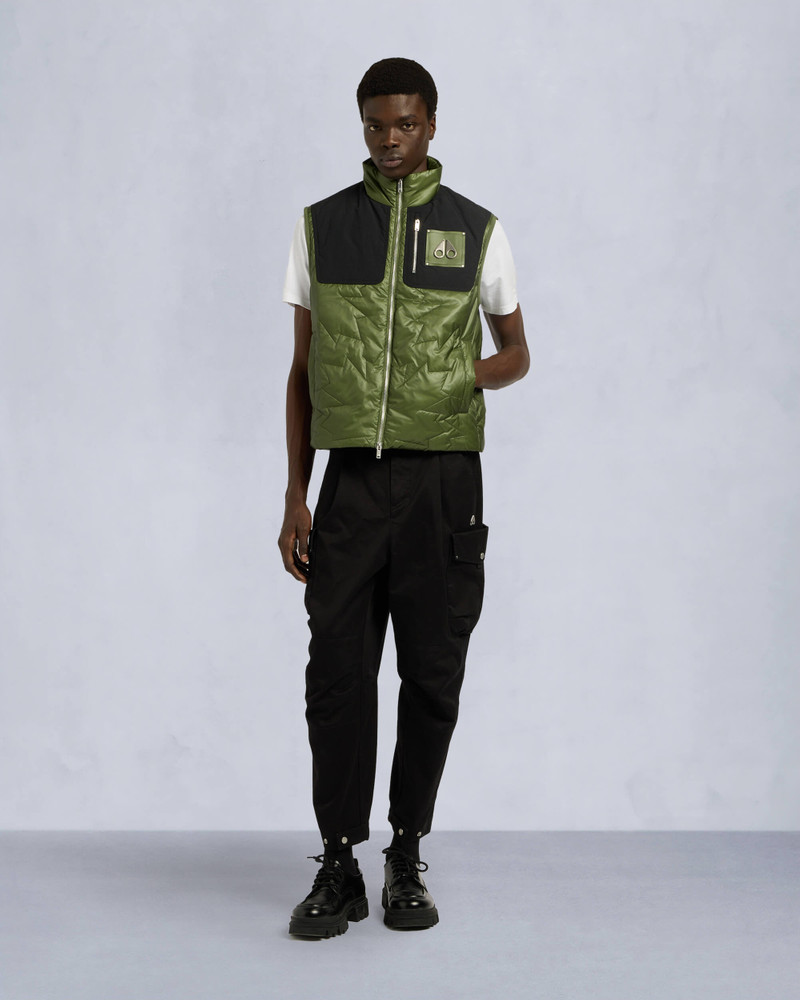 MOOSE KNUCKLES LEAF QUILT ICON VEST outlook