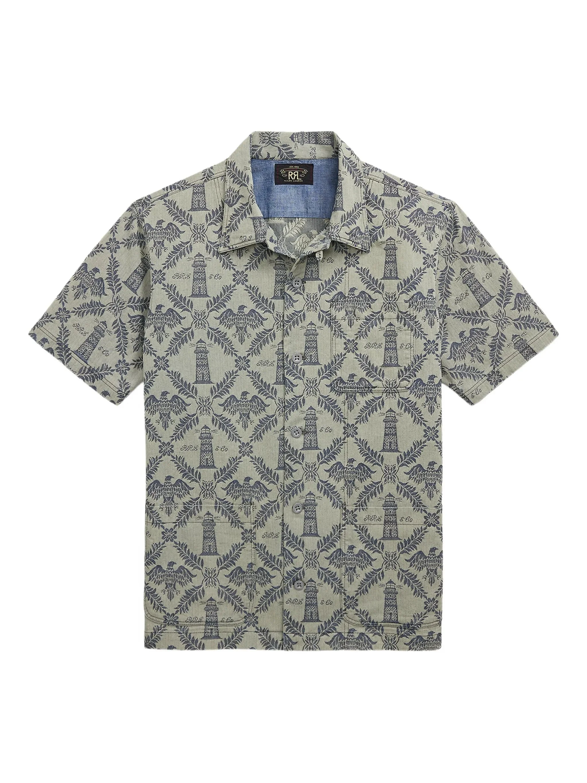 Jacquard Camp Shirt - 1