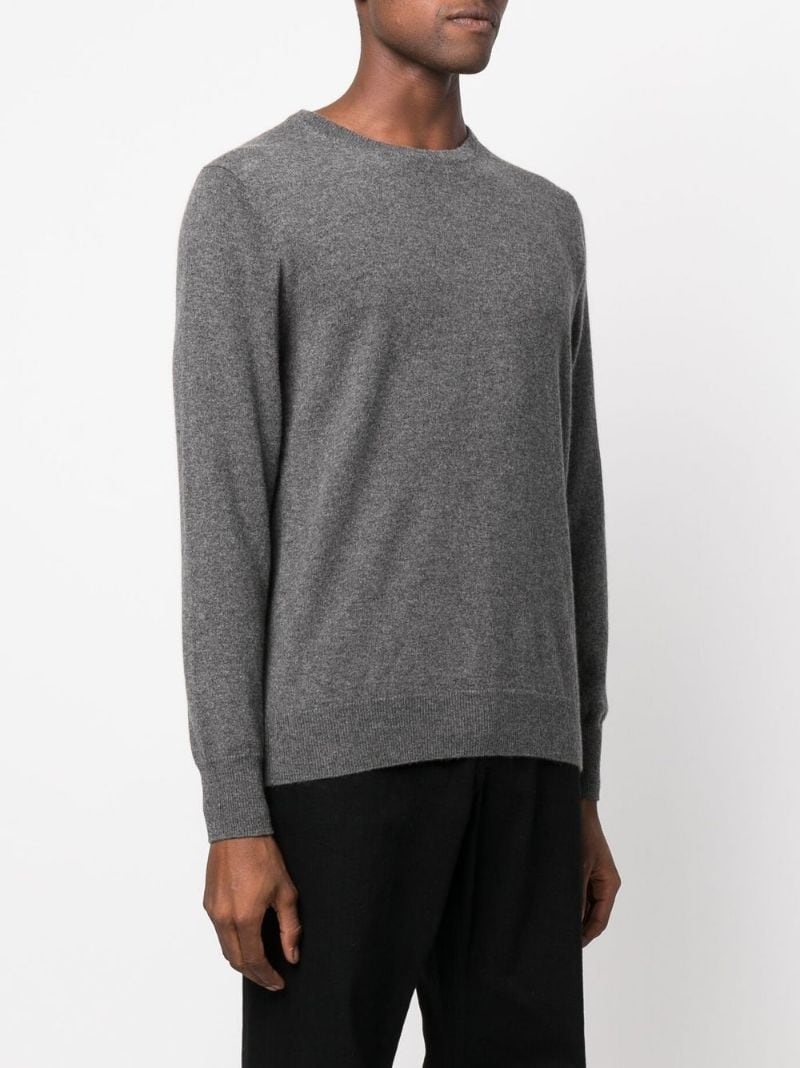 crew-neck cashmere jumper - 3