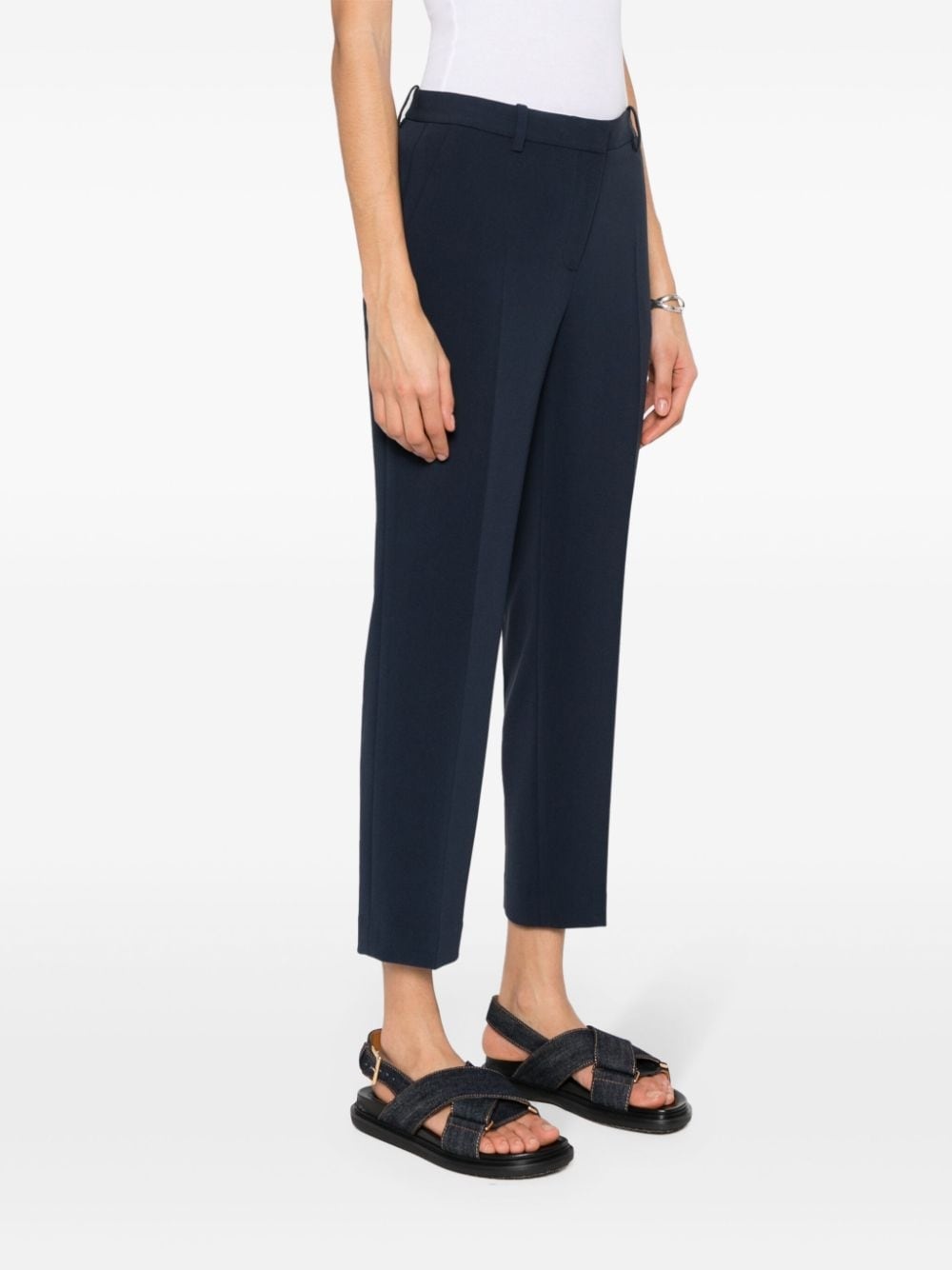 Treeca slim cropped trousers - 3