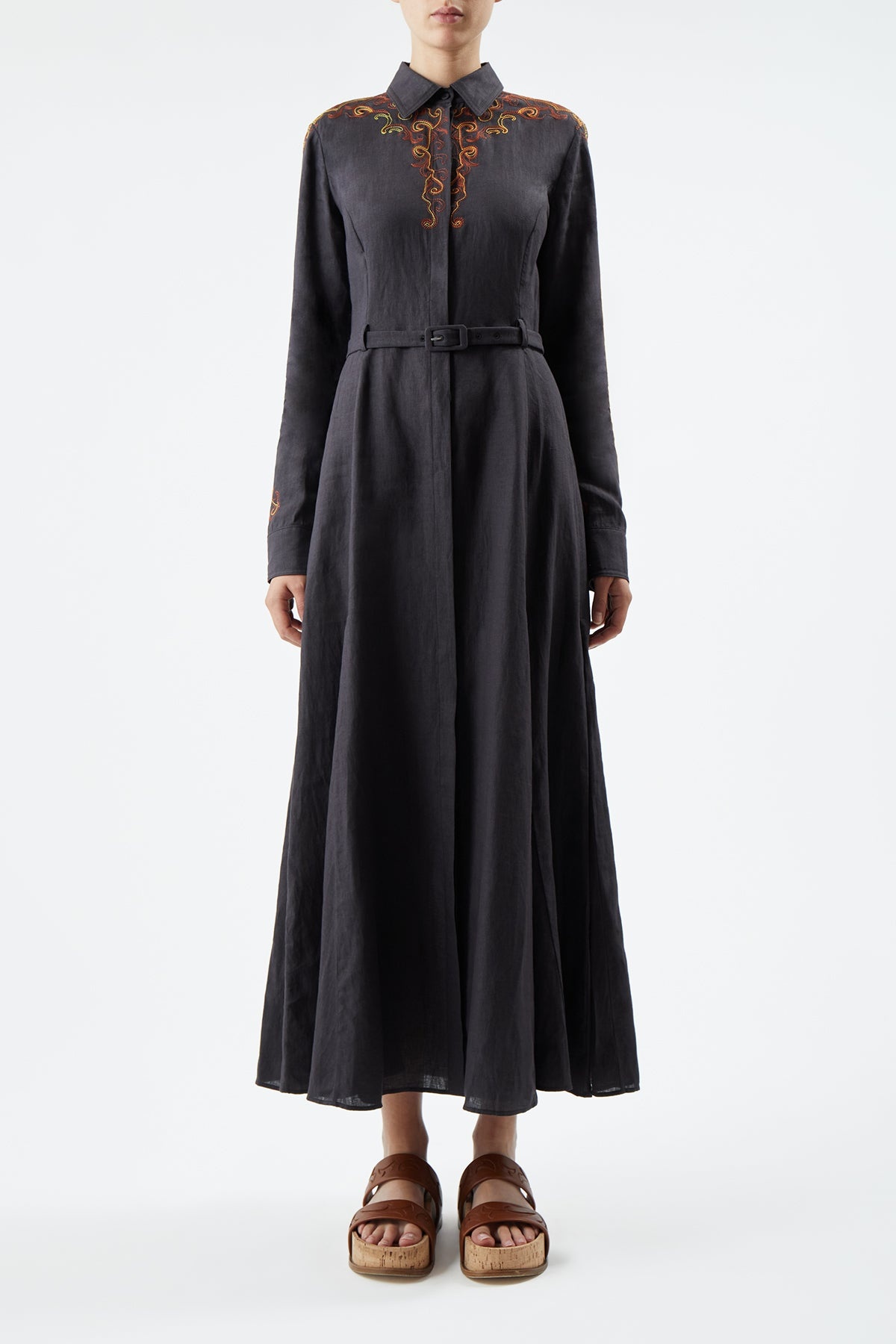 Mcgraw Dress in Linen - 2