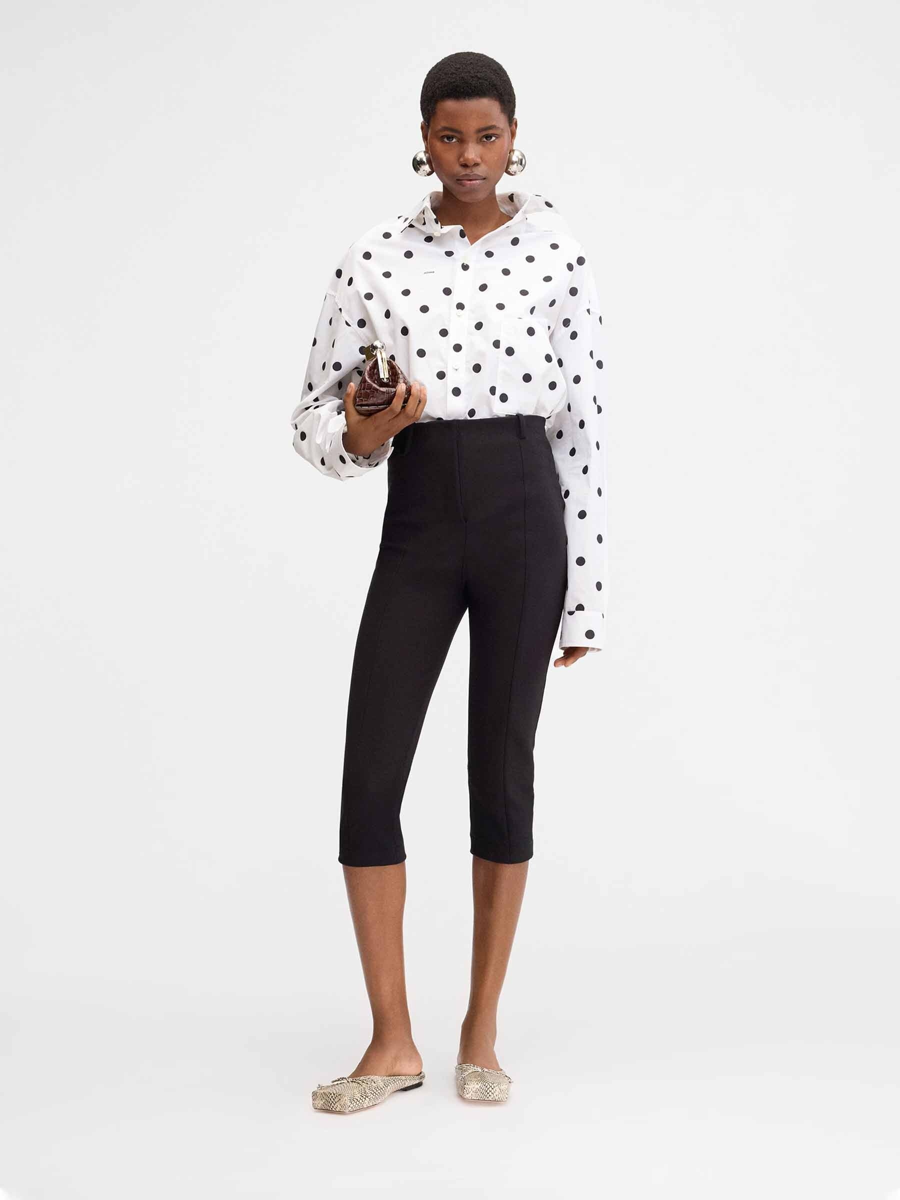 SLIM CAPRI PANTS - 3