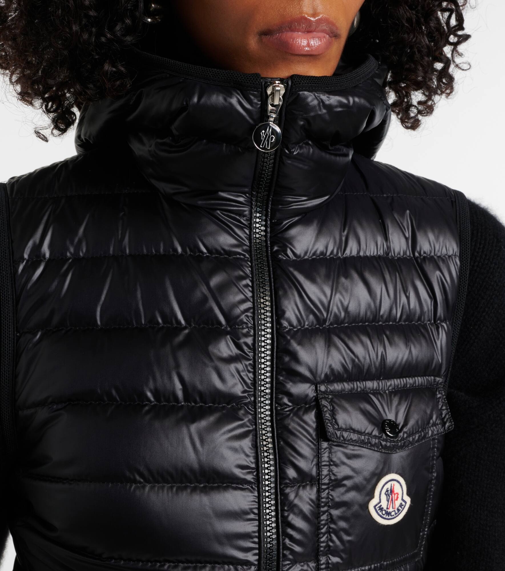 Moncler Glygos down vest | mytheresa | REVERSIBLE