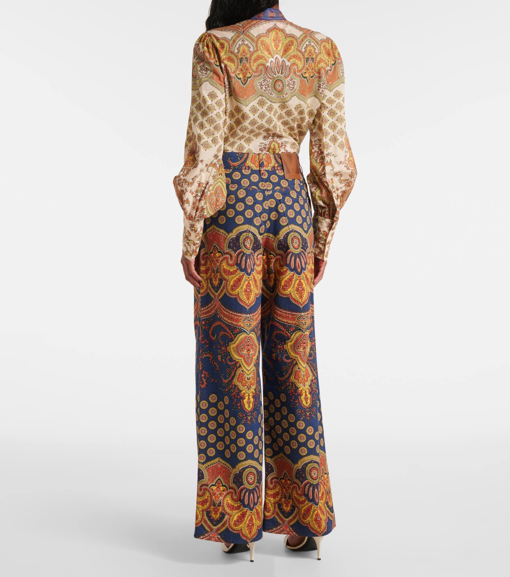Voyage Imaginaire wide-leg jeans - 3