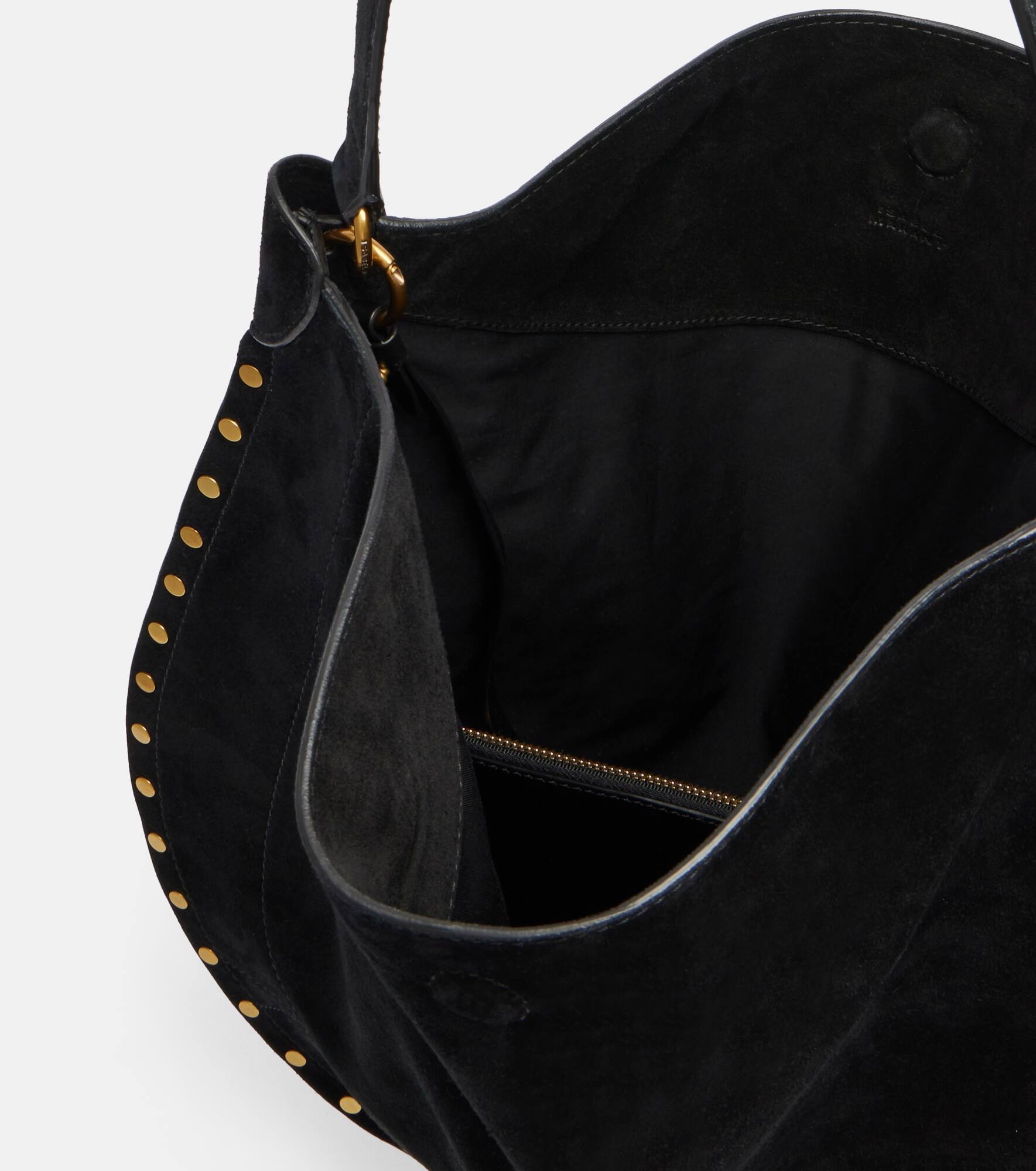 Oskan Soft Medium suede shoulder bag - 3