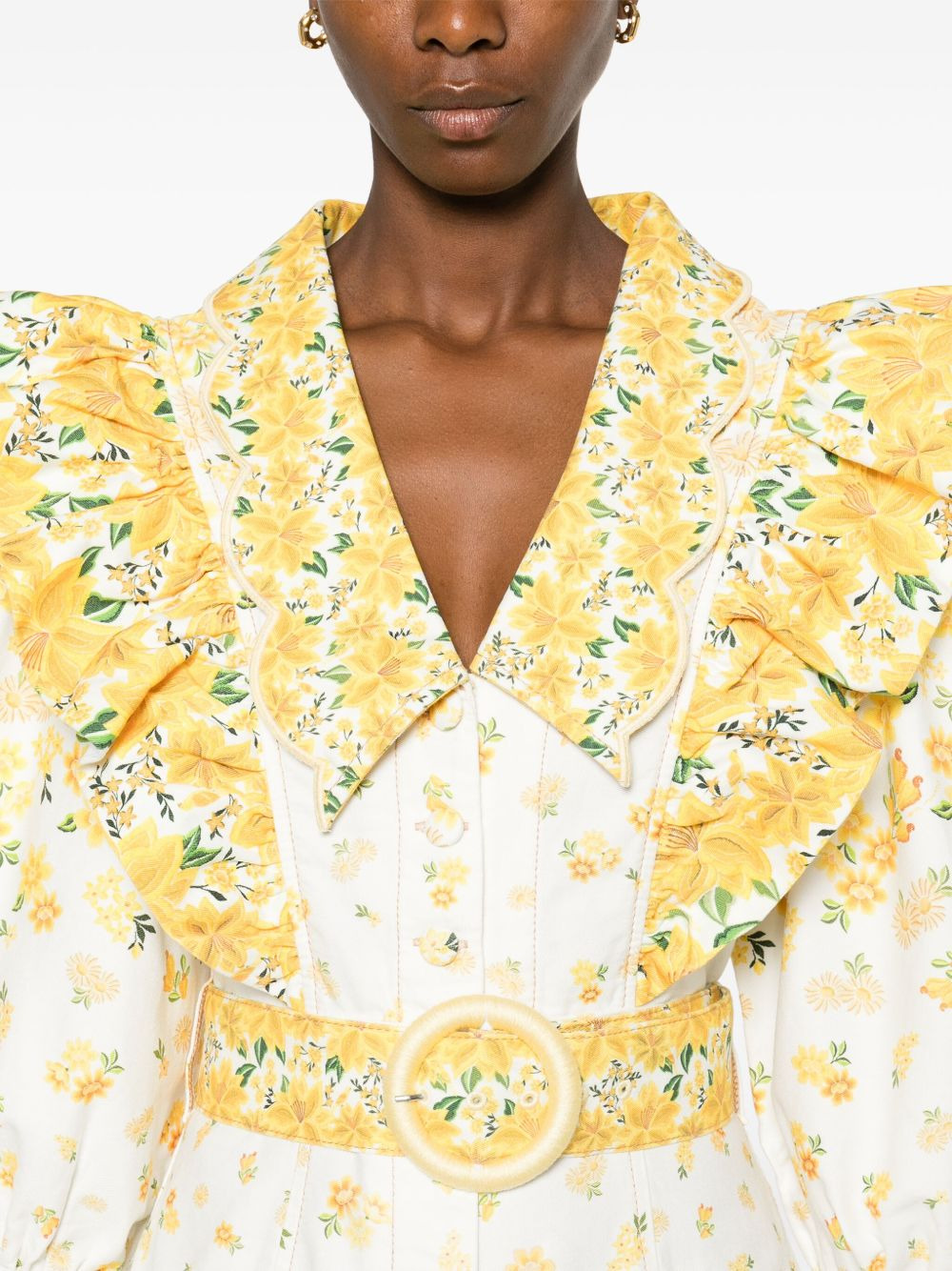 Azaleia floral-print playsuit - 5