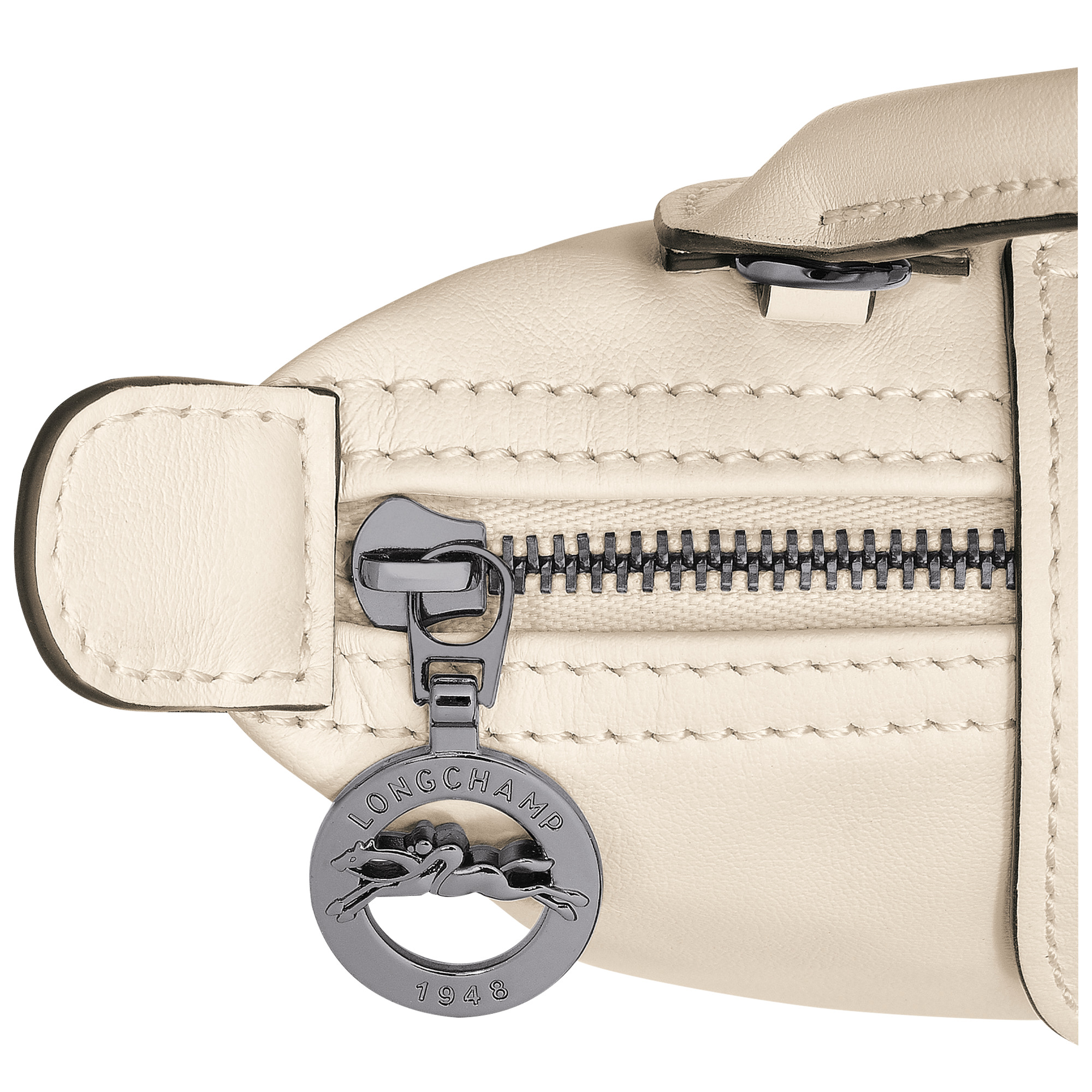 Le Pliage Xtra XS Pouch Ecru - Leather - 6