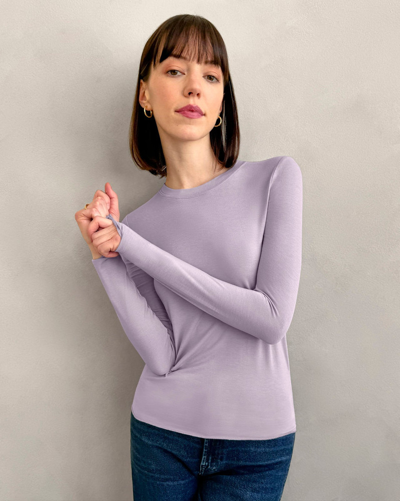 Bamboo Blend Long Sleeve Tee 3