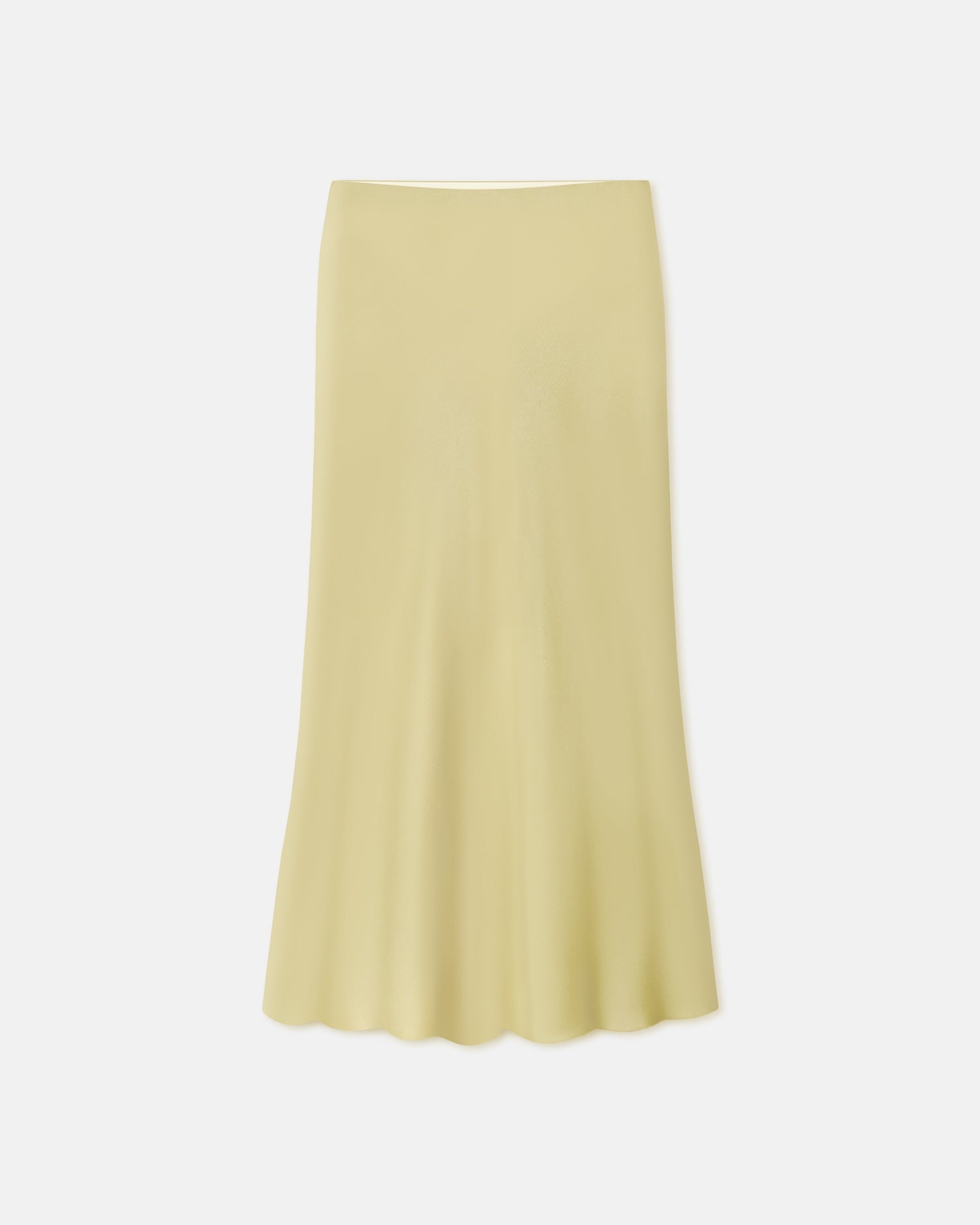 Slip Satin Midi Skirt - 1