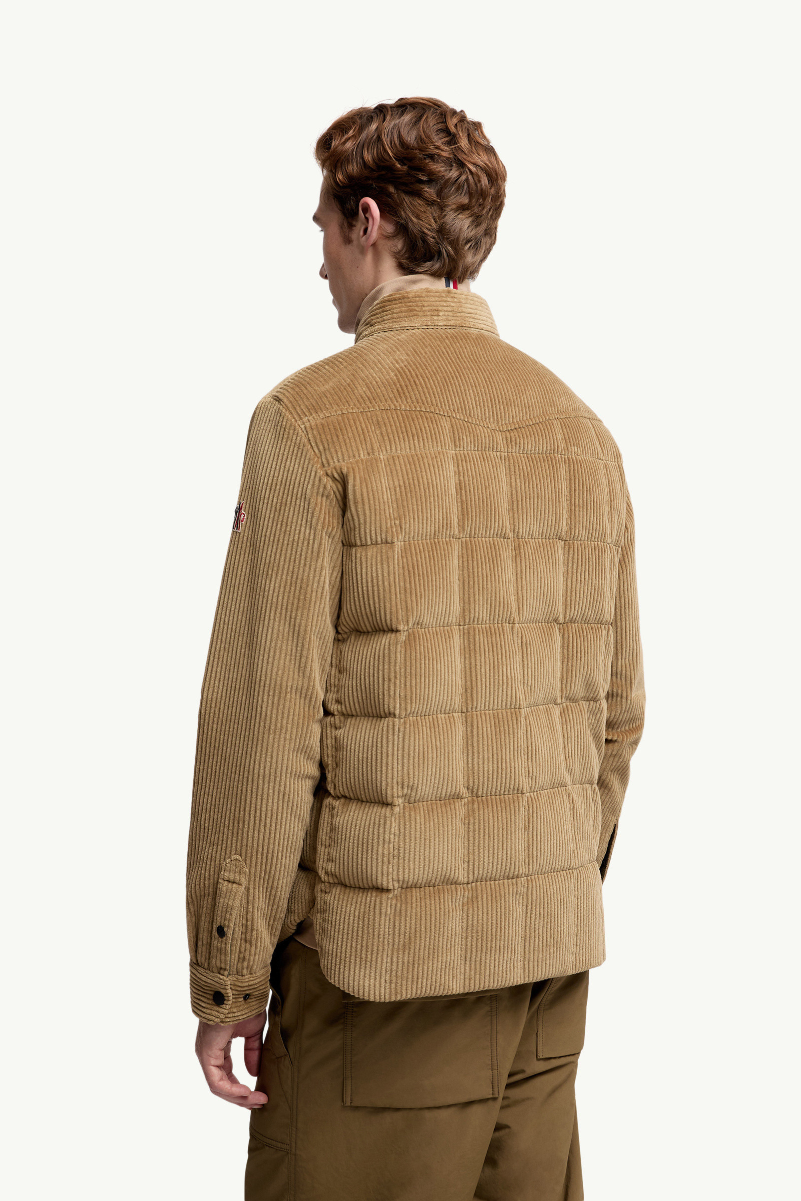 Gelt Corduroy Down Shirt Jacket - 5