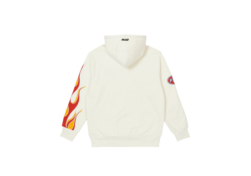 PALACE FLAME HOOD WHITE outlook