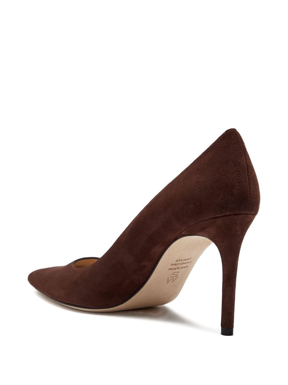 85mm Power suede pumps - 2