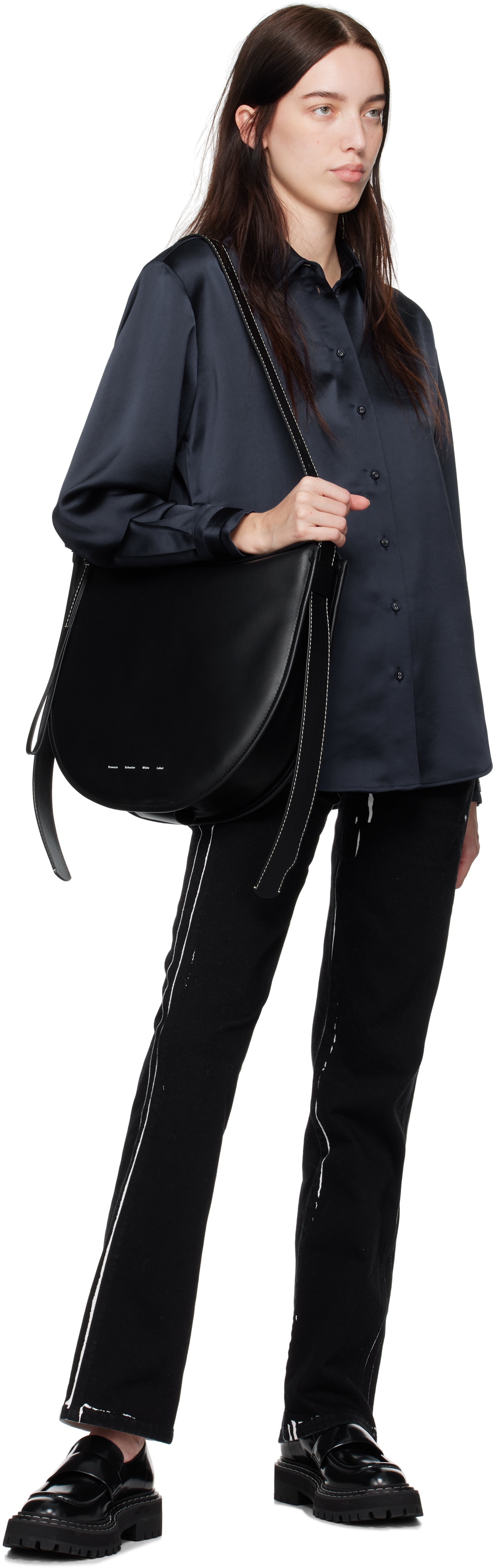 Black Proenza Schouler White Label Baxter Bag - 4