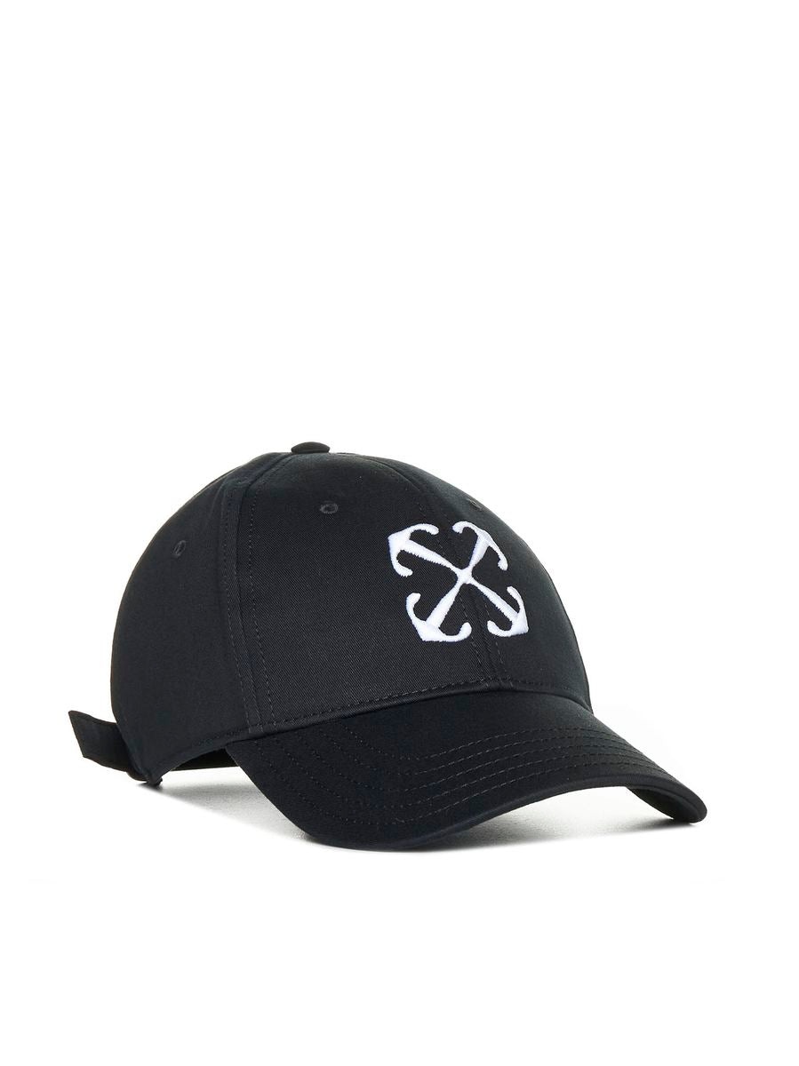 Off-white baseball cap with embroidery - 2