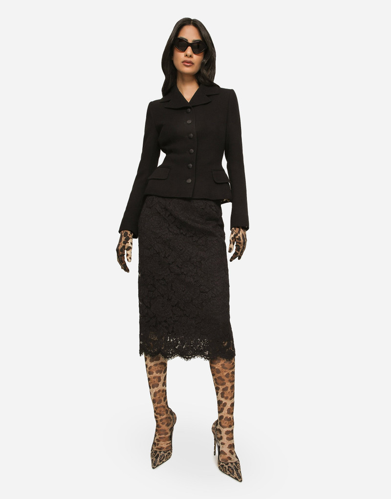 Dolce & Gabbana Single-breasted virgin wool jacket outlook