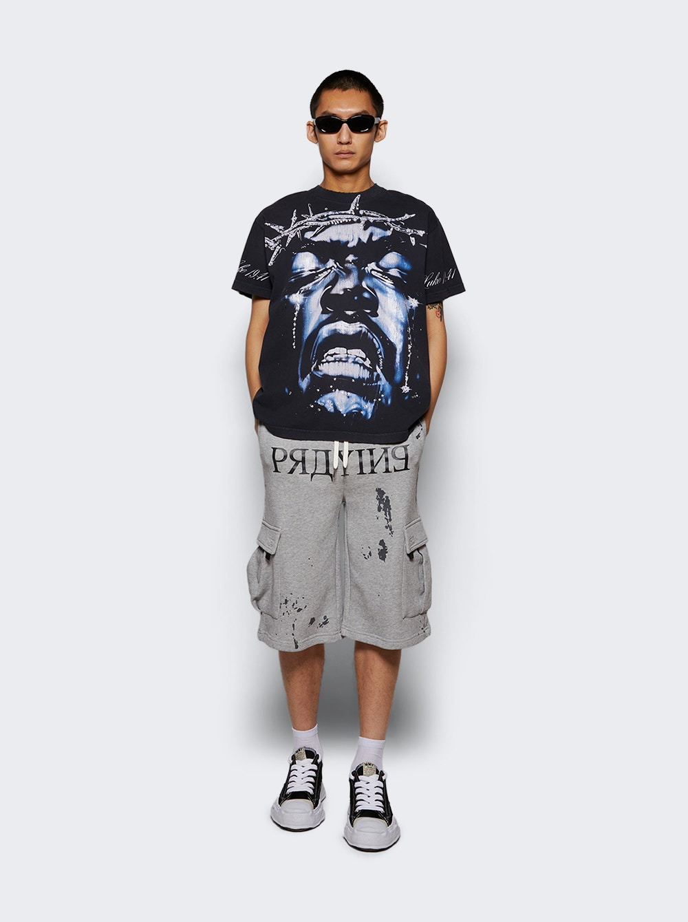 Praying/プレイング Praying AI Logo Shorts Praying/プレイング Praying AI Logo Shorts Praying Praying Ai