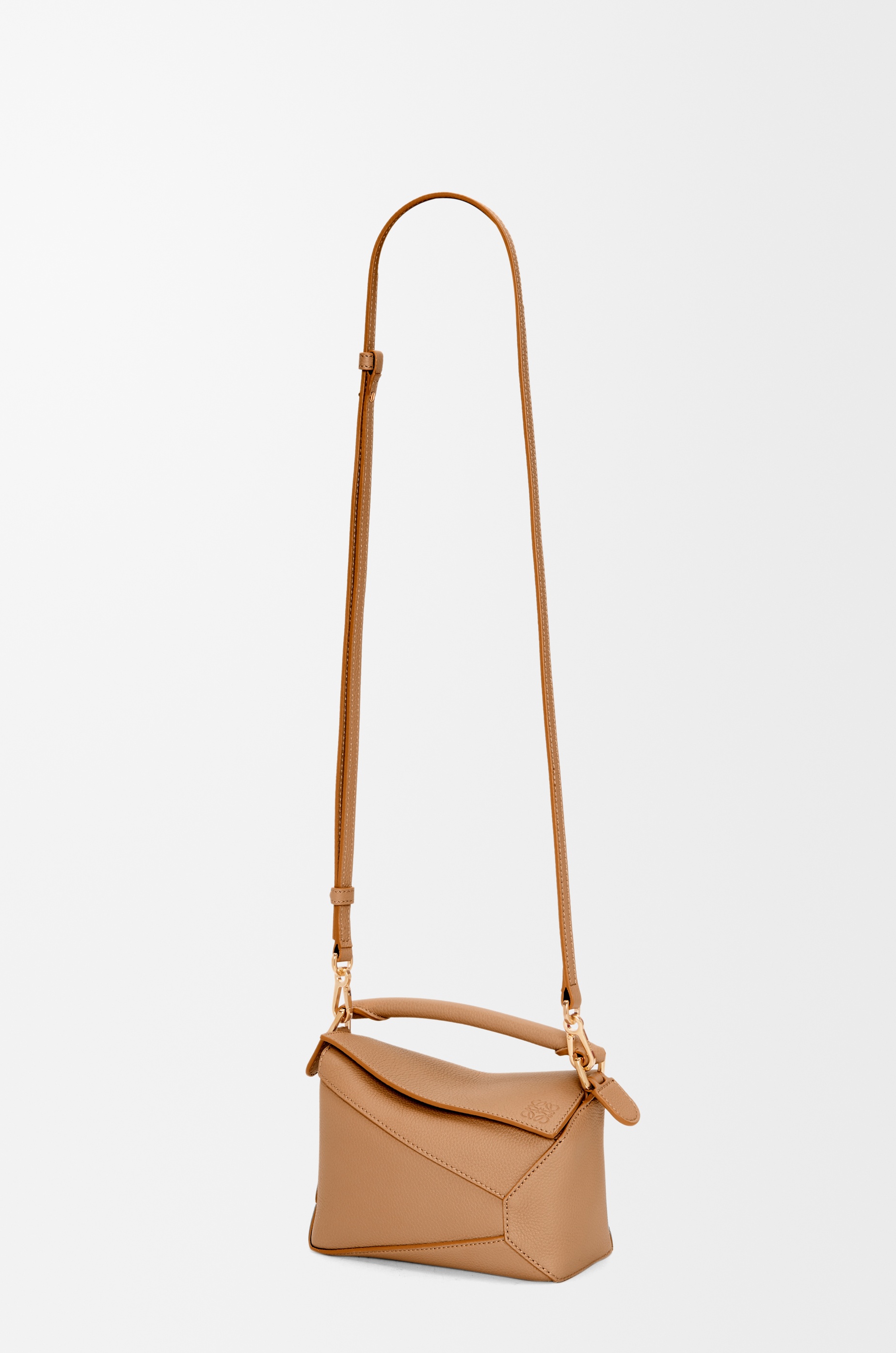 Mini Puzzle bag in soft grained calfskin - 7